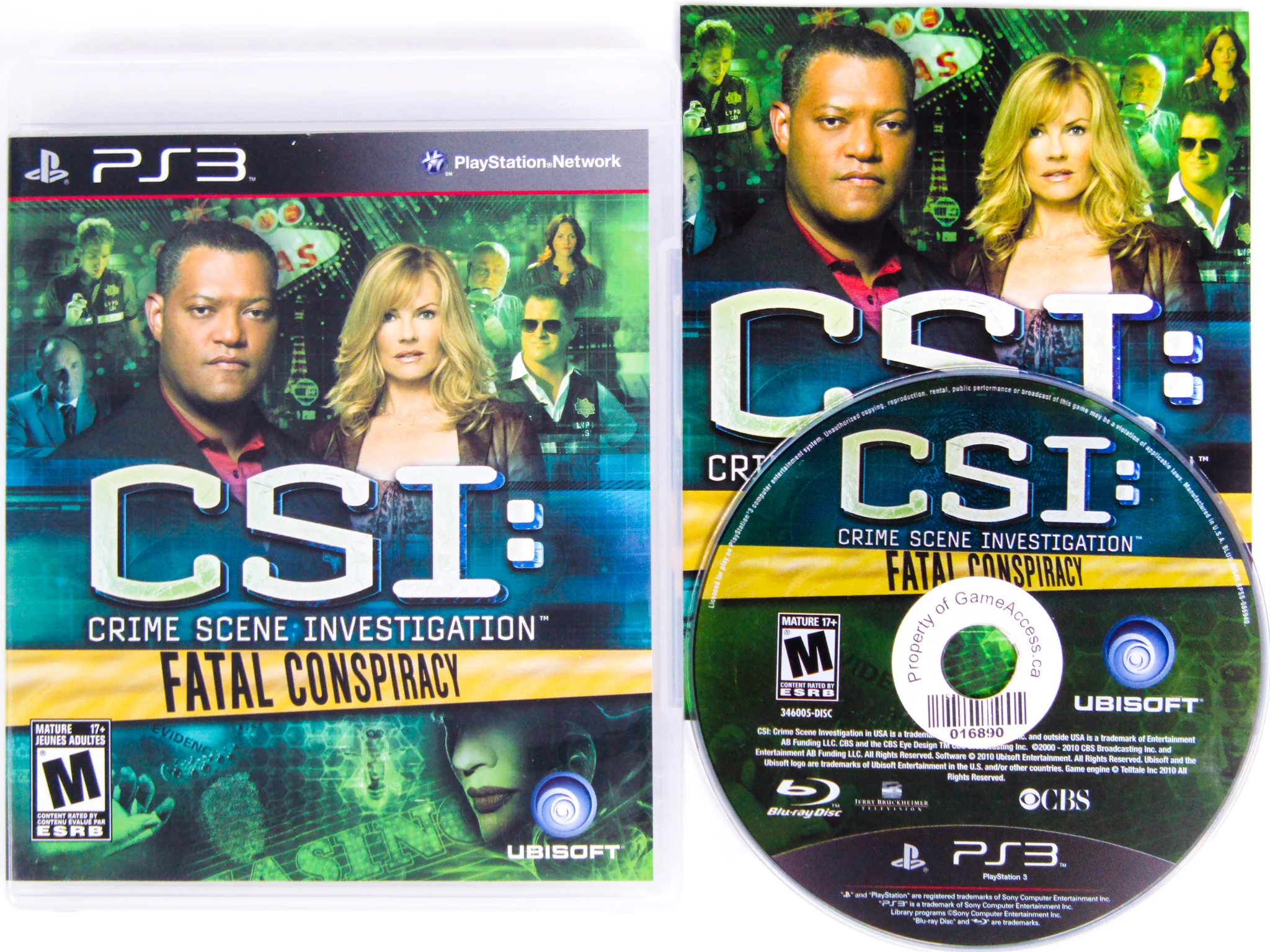 CSI: Fatal Conspiracy (PlayStation 3 / PS3) - Image 2