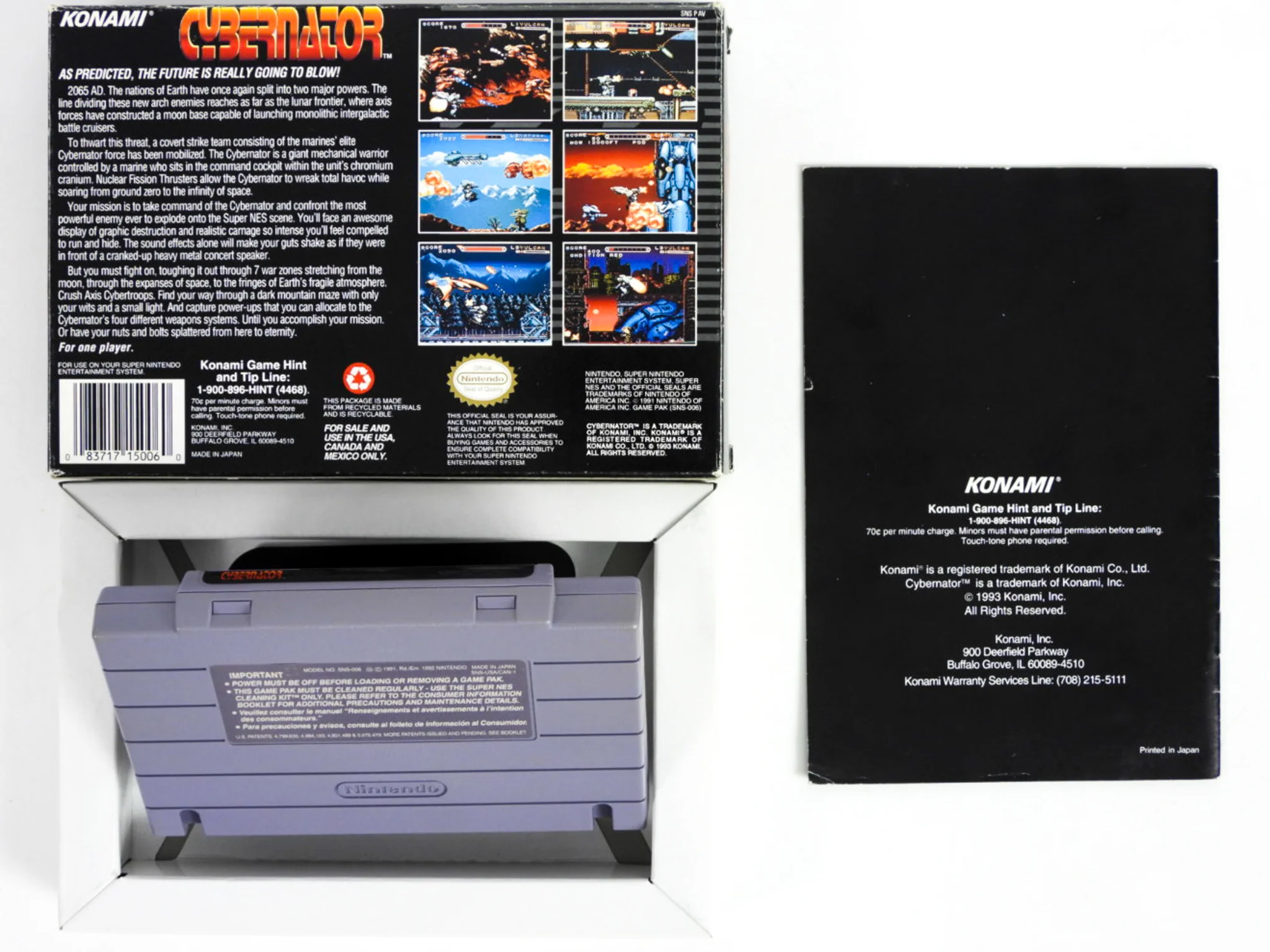 Cybernator (Super Nintendo / SNES) - Image 6