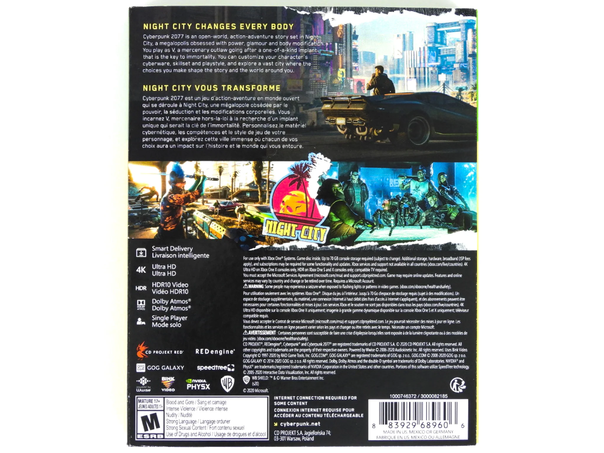 Cyberpunk 2077 [Day One] (Xbox One) - Image 2
