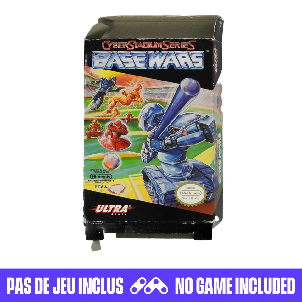 Cyberstadium Series Base Wars [Box] (Nintendo / NES) - Image 3