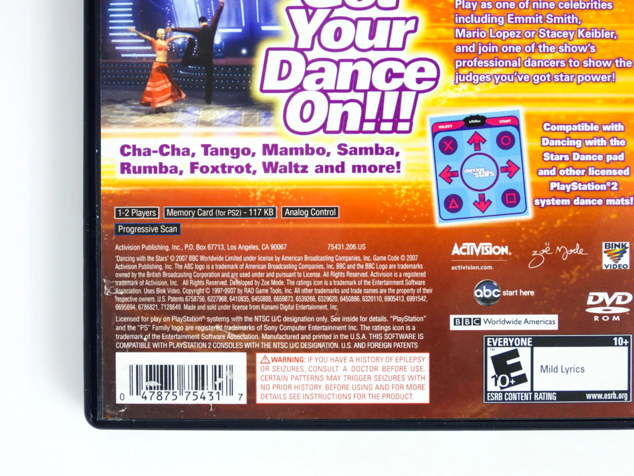 Dancing With The Stars (PlayStation 2 / PS2) - Image 2