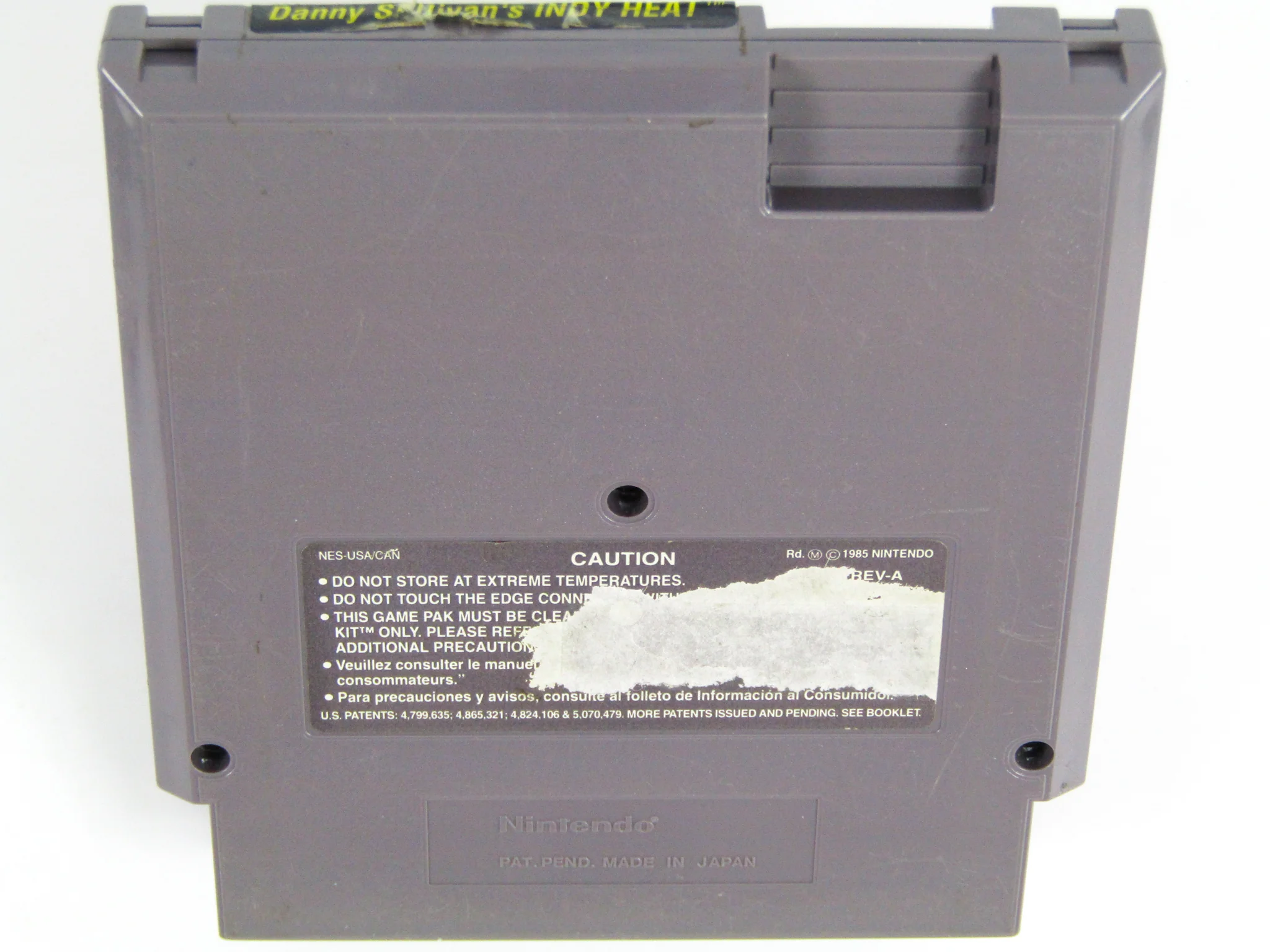 Danny Sullivan's Indy Heat (Nintendo / NES) - Image 10