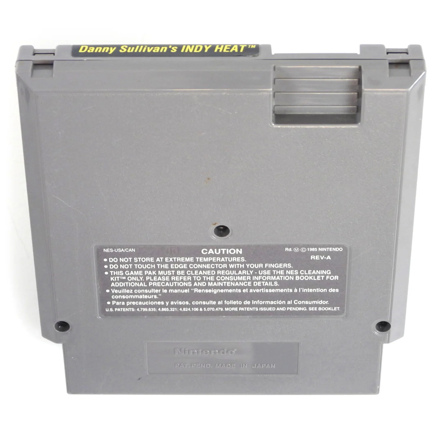 Danny Sullivan's Indy Heat (Nintendo / NES) - Image 6