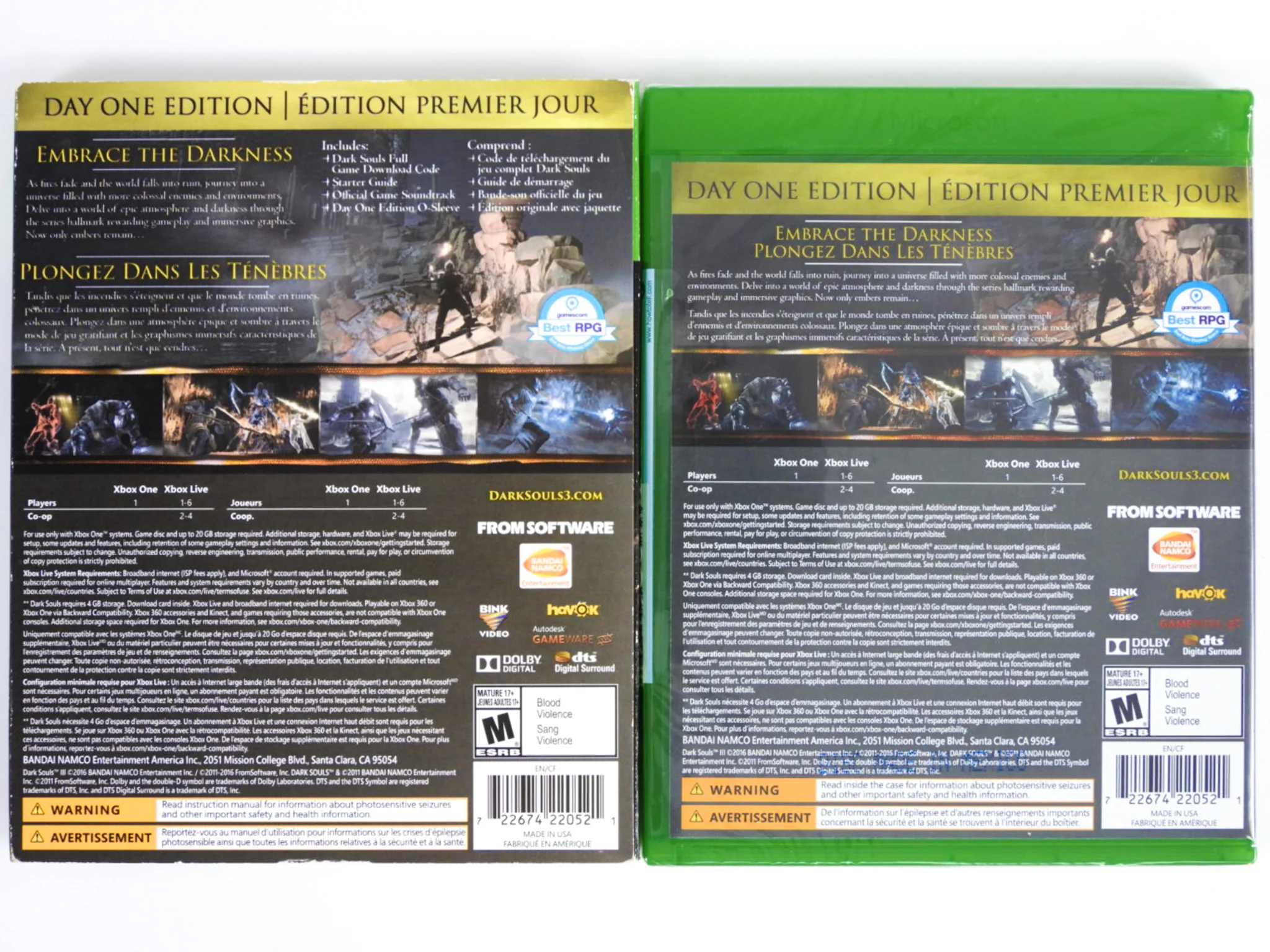 Dark Souls III 3 [Day One Edition] (Xbox One) - Image 2