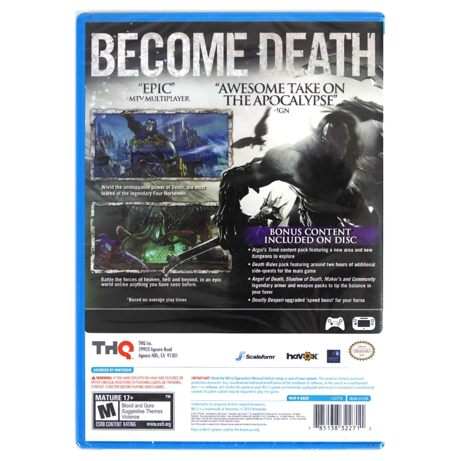 Darksiders II 2 (Nintendo Wii U) - Image 2