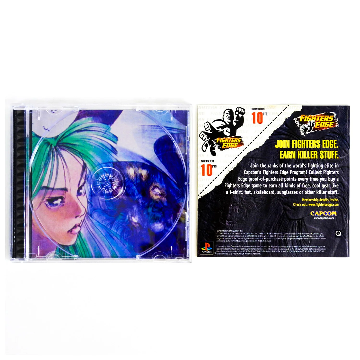 Darkstalkers The Night Warriors (PlayStation / PS1) - Image 3