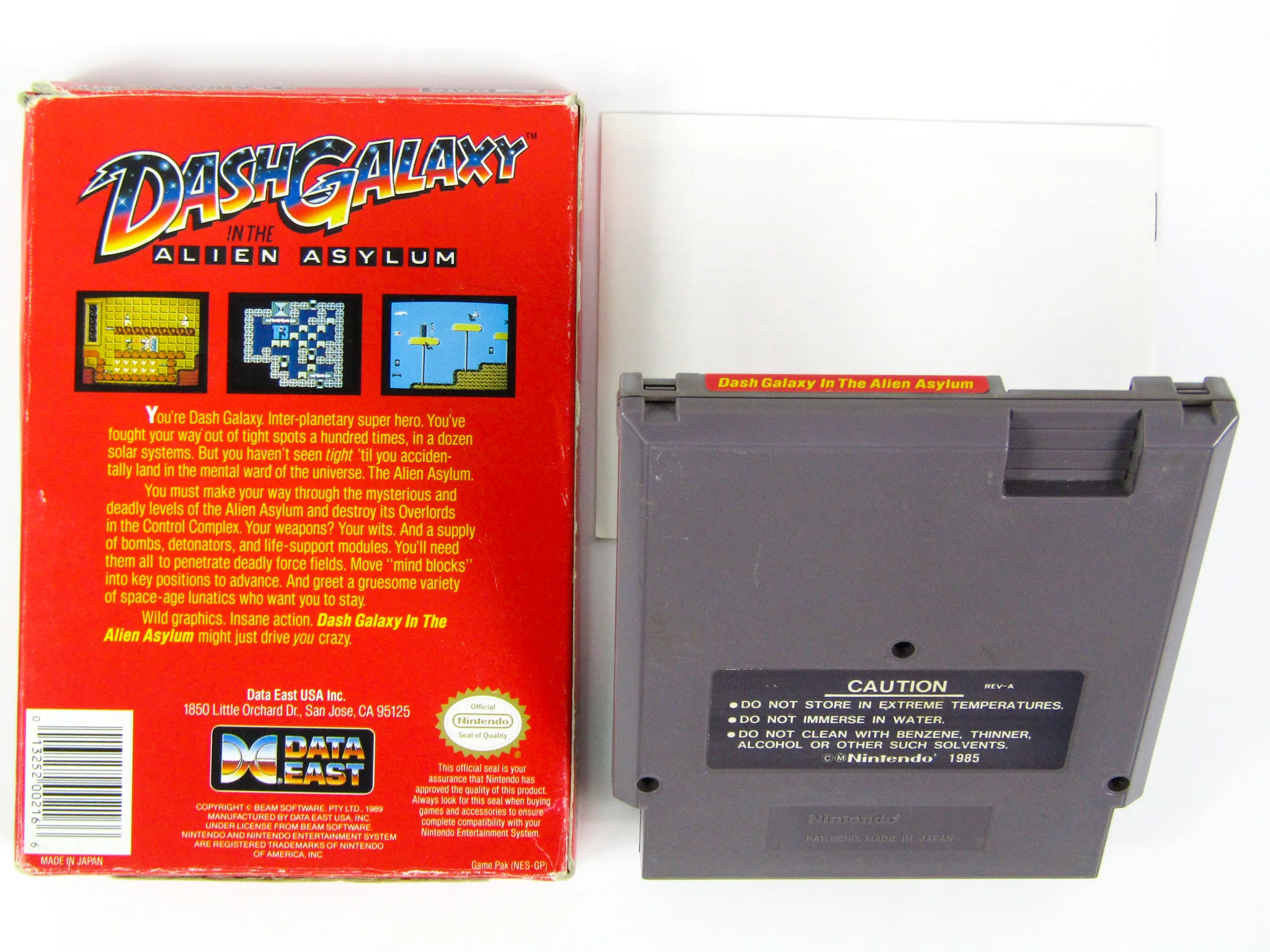 Dash Galaxy in The Alien Asylum (Nintendo / NES) - Image 2