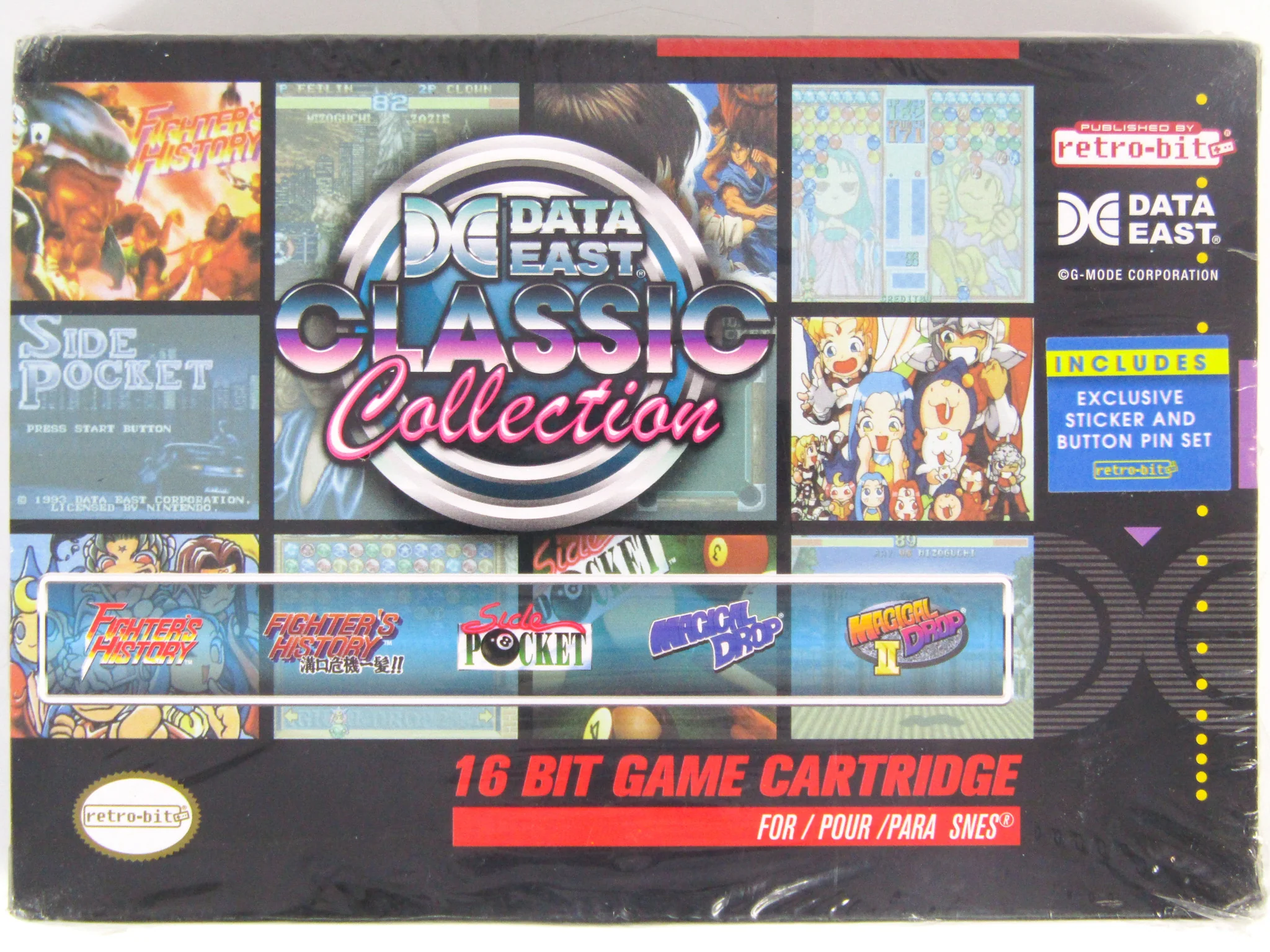 Data East Classic Collection [Homebrew] [Retro-Bit] (Super Nintendo / SNES) - Image 3