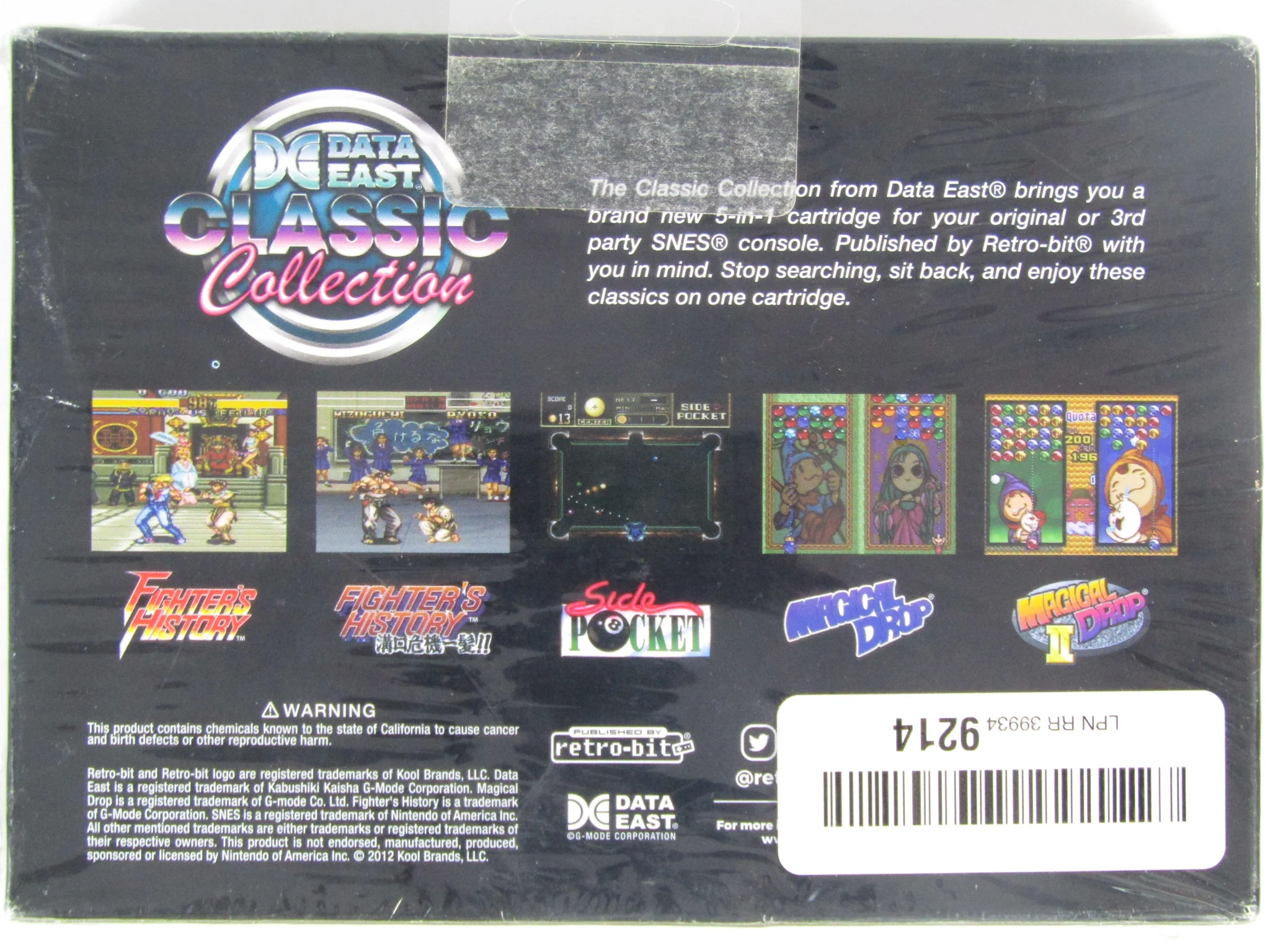 Data East Classic Collection [Homebrew] [Retro-Bit] (Super Nintendo / SNES) - Image 4