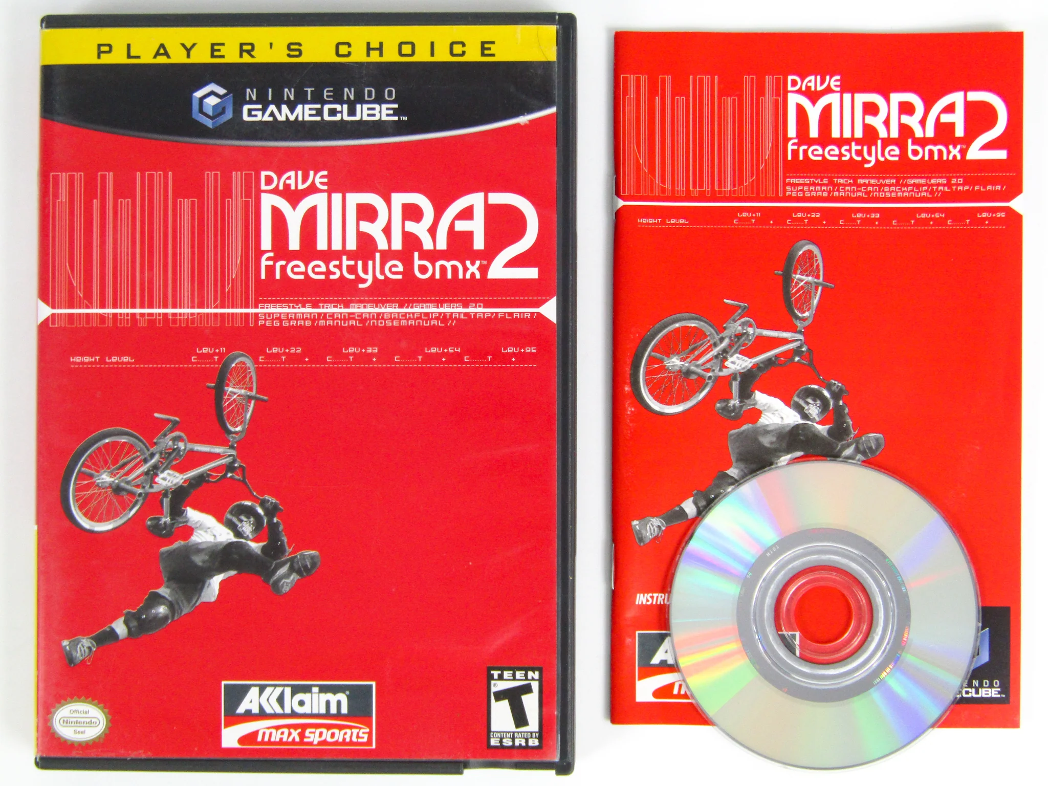 Dave Mirra Freestyle BMX 2 [Player's Choice] (Nintendo GameCube)