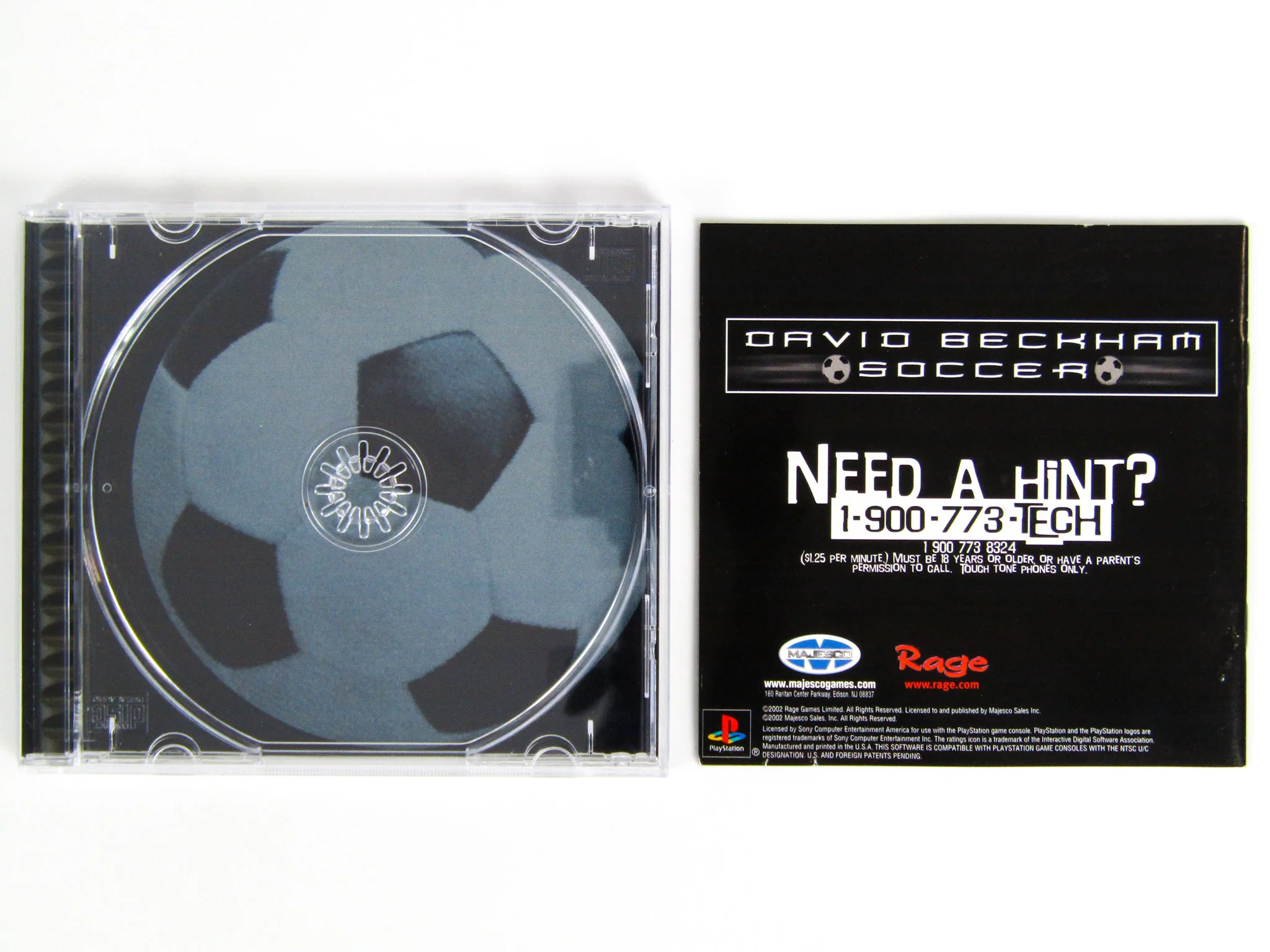 David Beckham Soccer (PlayStation / PS1) - Image 3