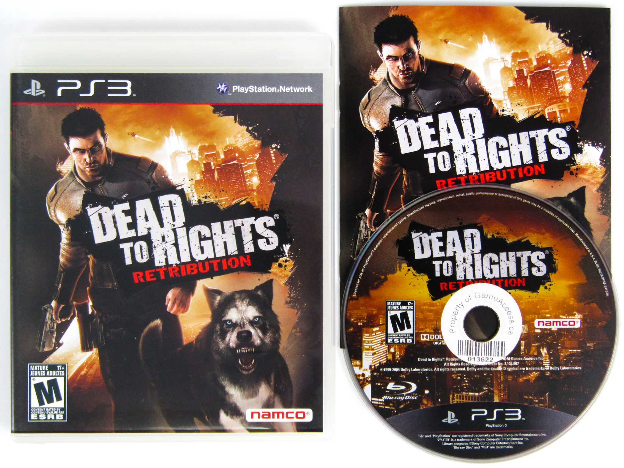 Dead to Rights: Retribution (PlayStation 3 / PS3) - Image 2