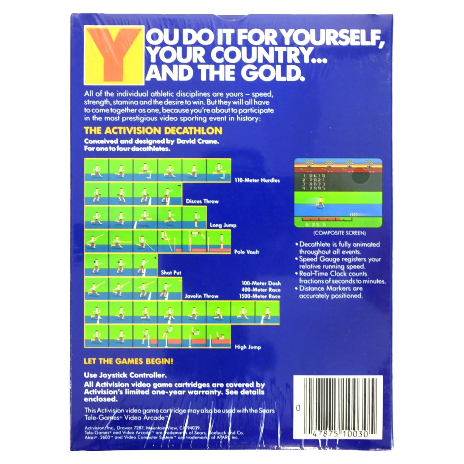 Decathlon (Atari 2600) - Image 2