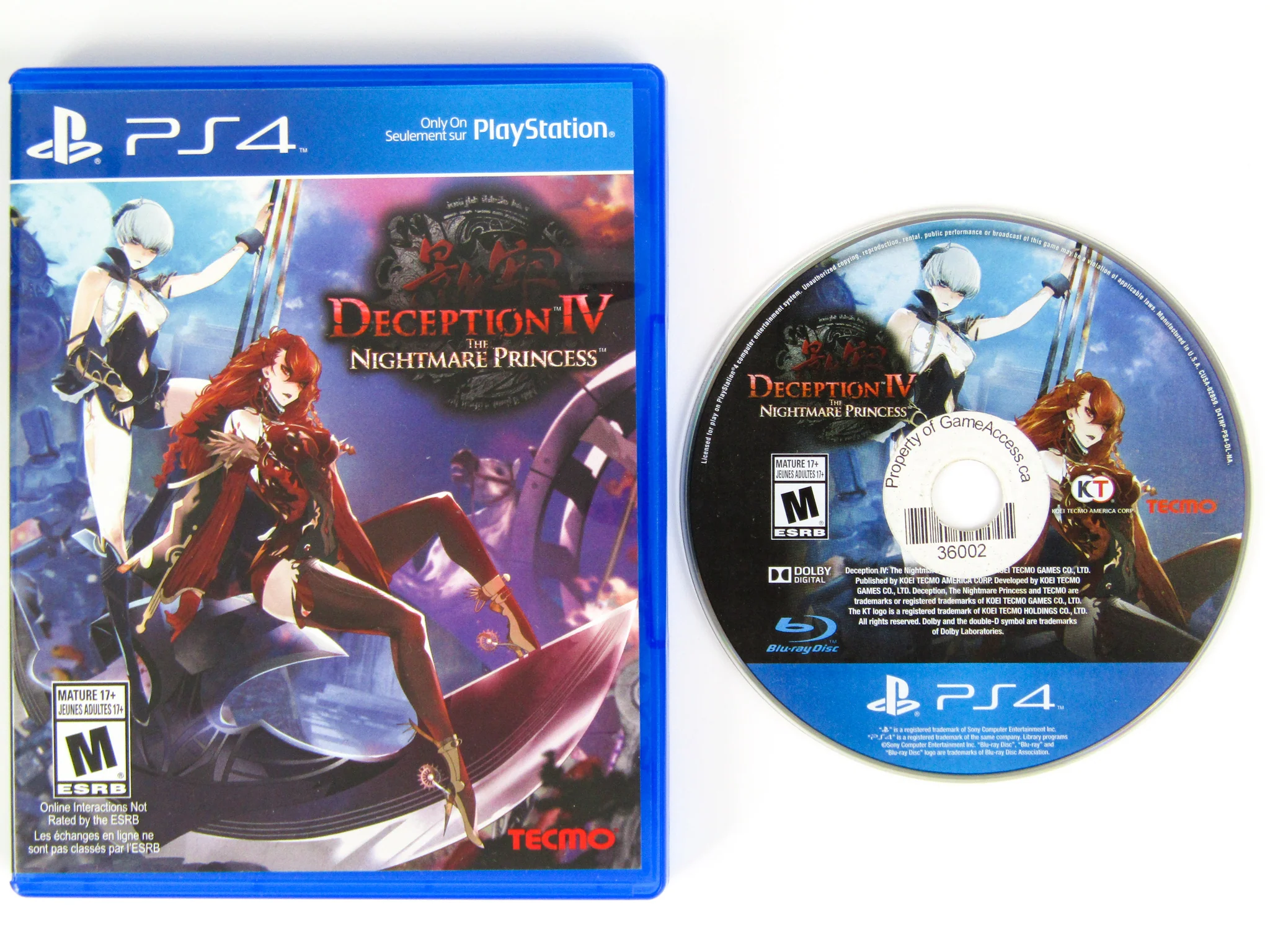 Deception IV 4: The Nightmare Princess (PlayStation 4 / PS4) - Image 2