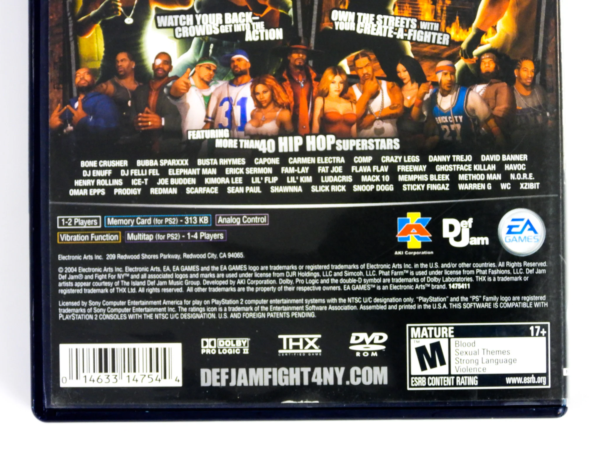 Def Jam Fight For NY (PlayStation 2 / PS2) - Image 3