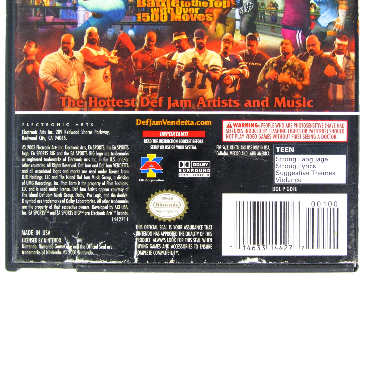Def Jam Vendetta (Nintendo GameCube) - Image 3