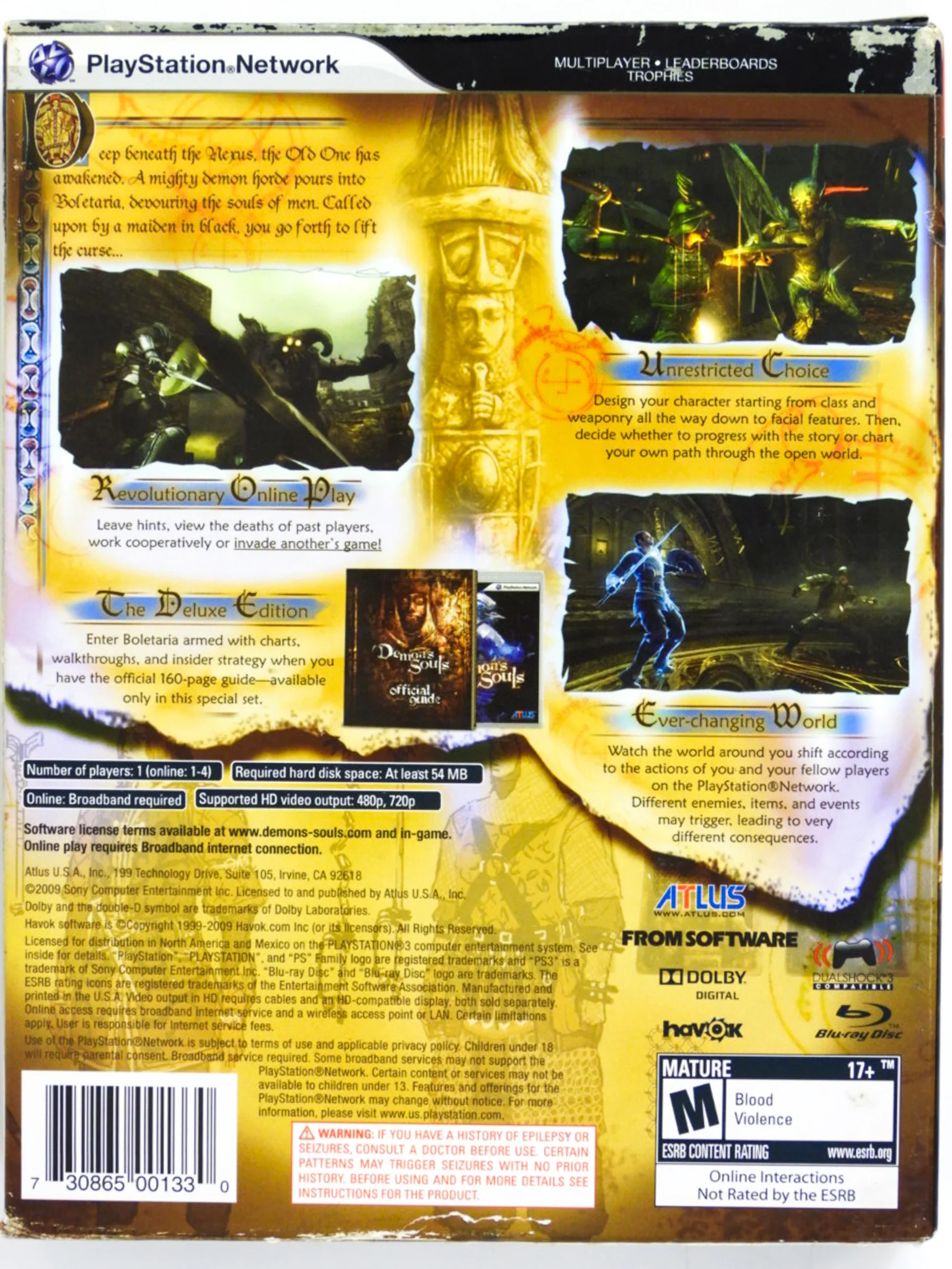 Demon's Souls [Deluxe Edition] (PlayStation 3 / PS3) - Image 11