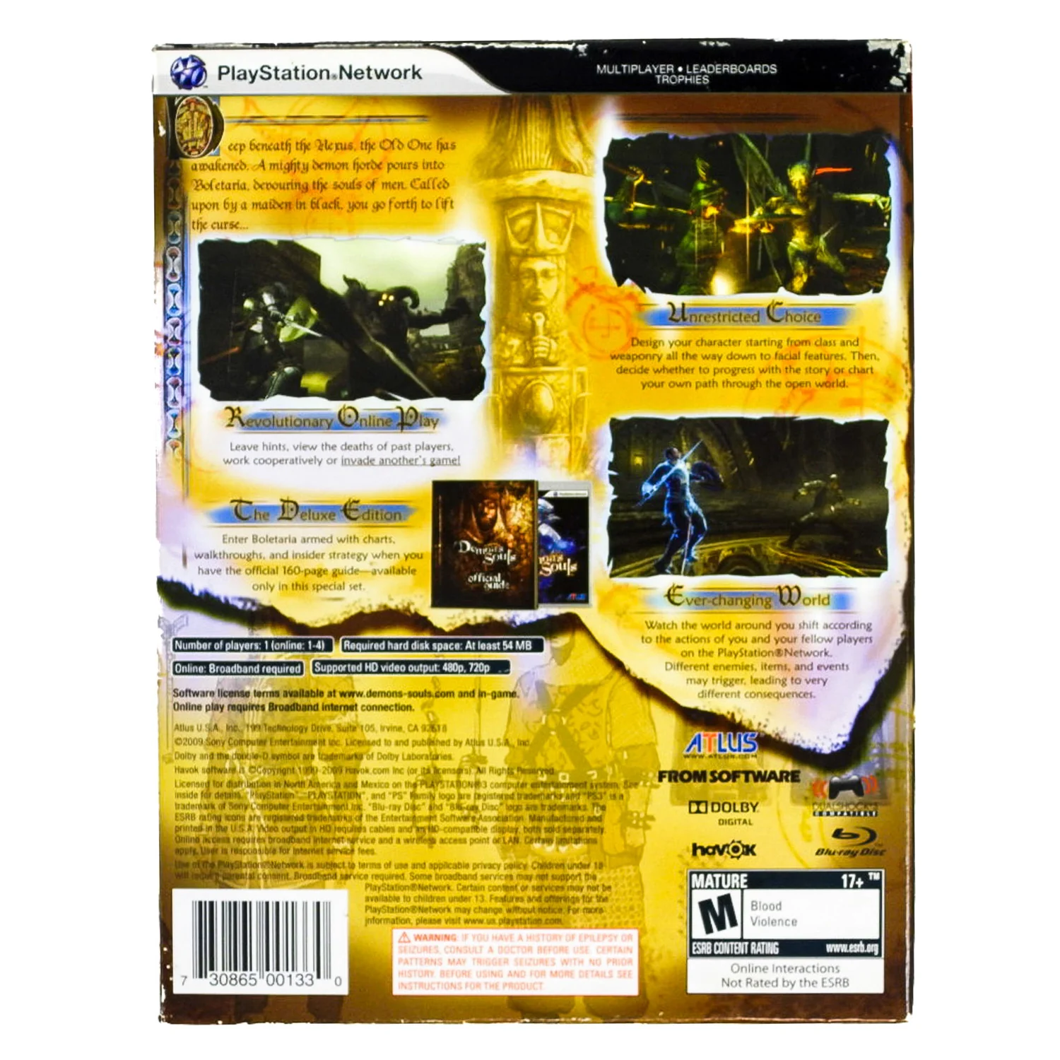 Demon's Souls [Deluxe Edition] (PlayStation 3 / PS3) - Image 18