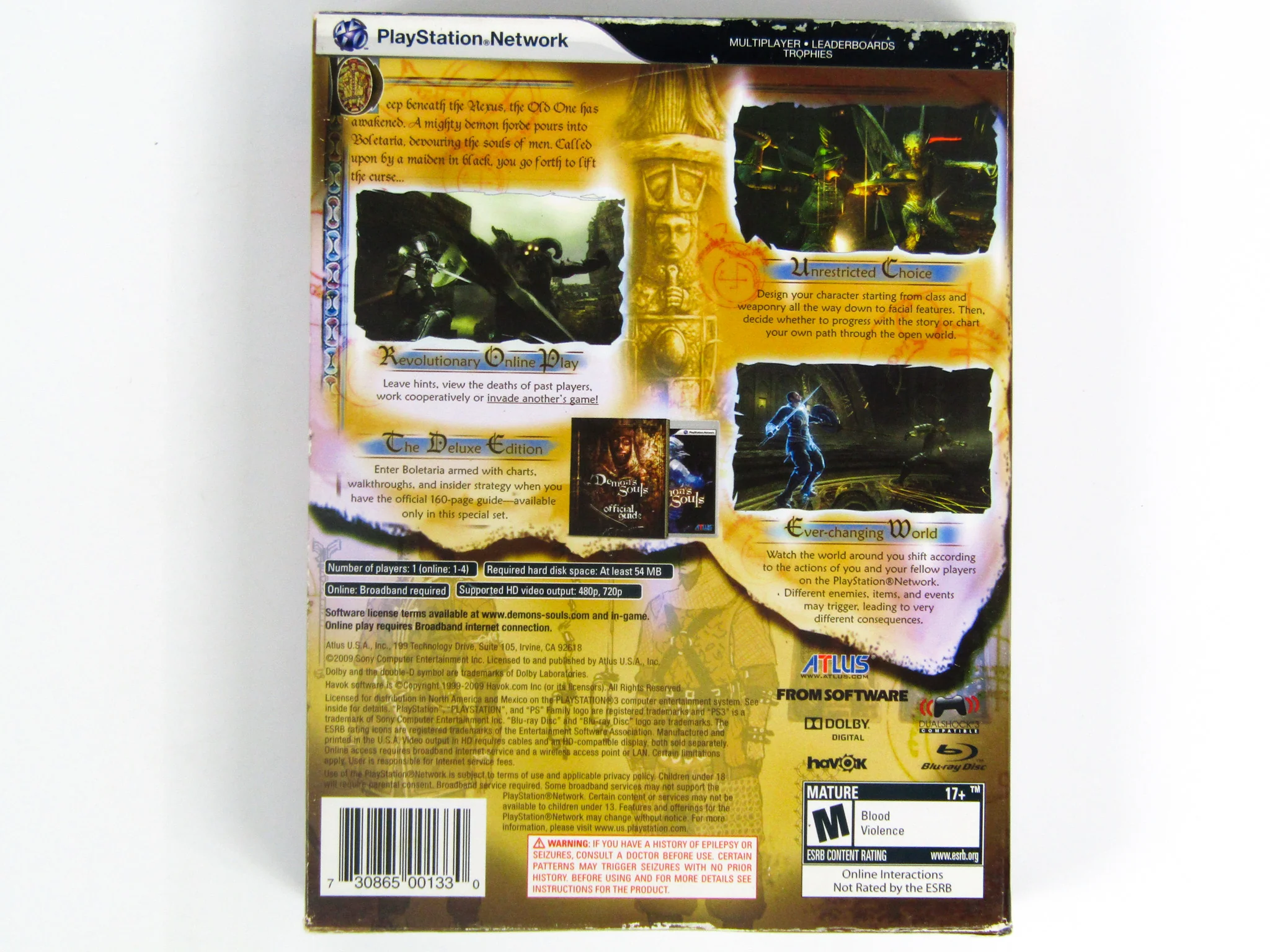 Demon's Souls [Deluxe Edition] (PlayStation 3 / PS3) - Image 23