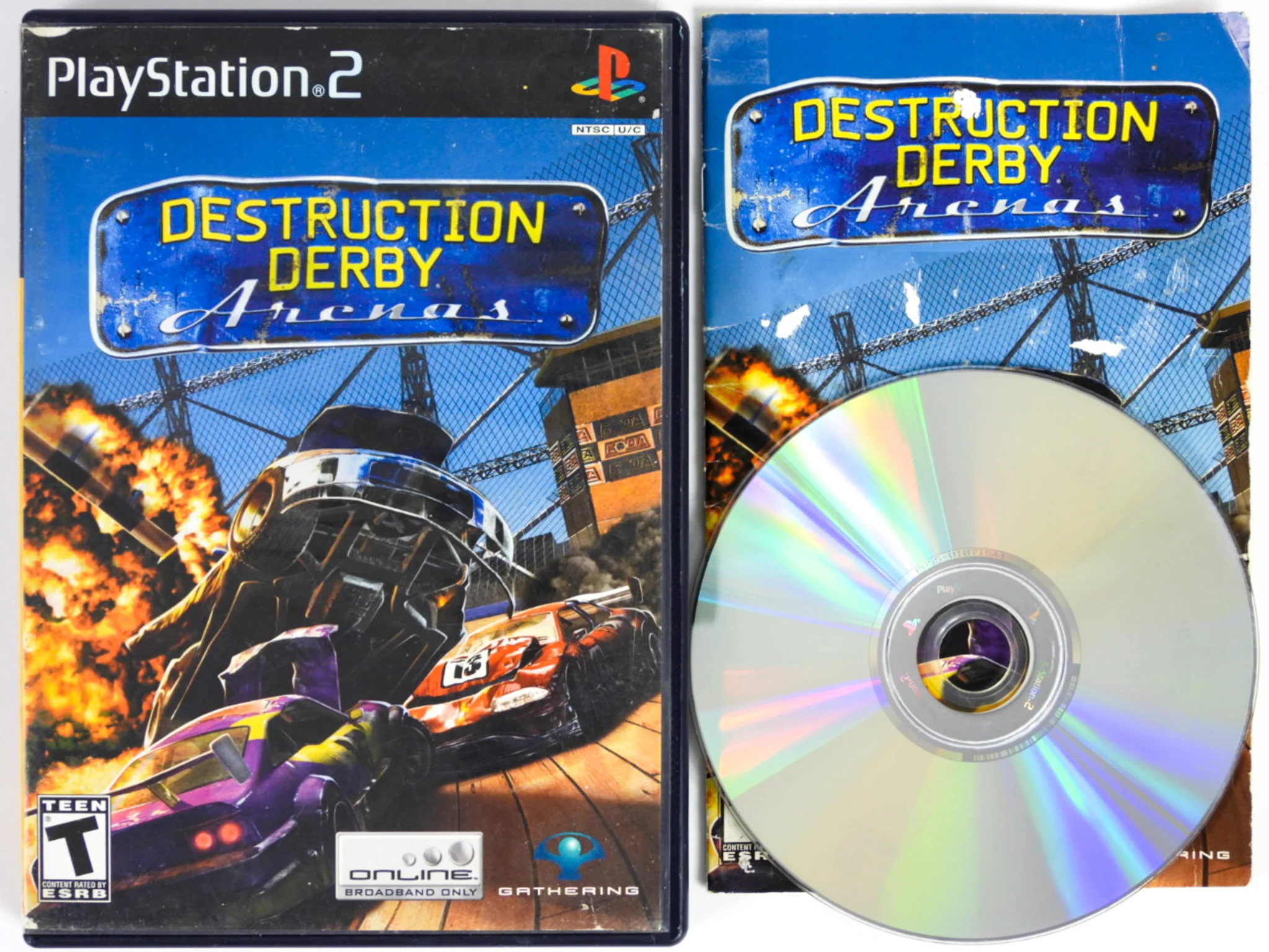 Destruction Derby Arenas (PlayStation 2 / PS2) - Image 2