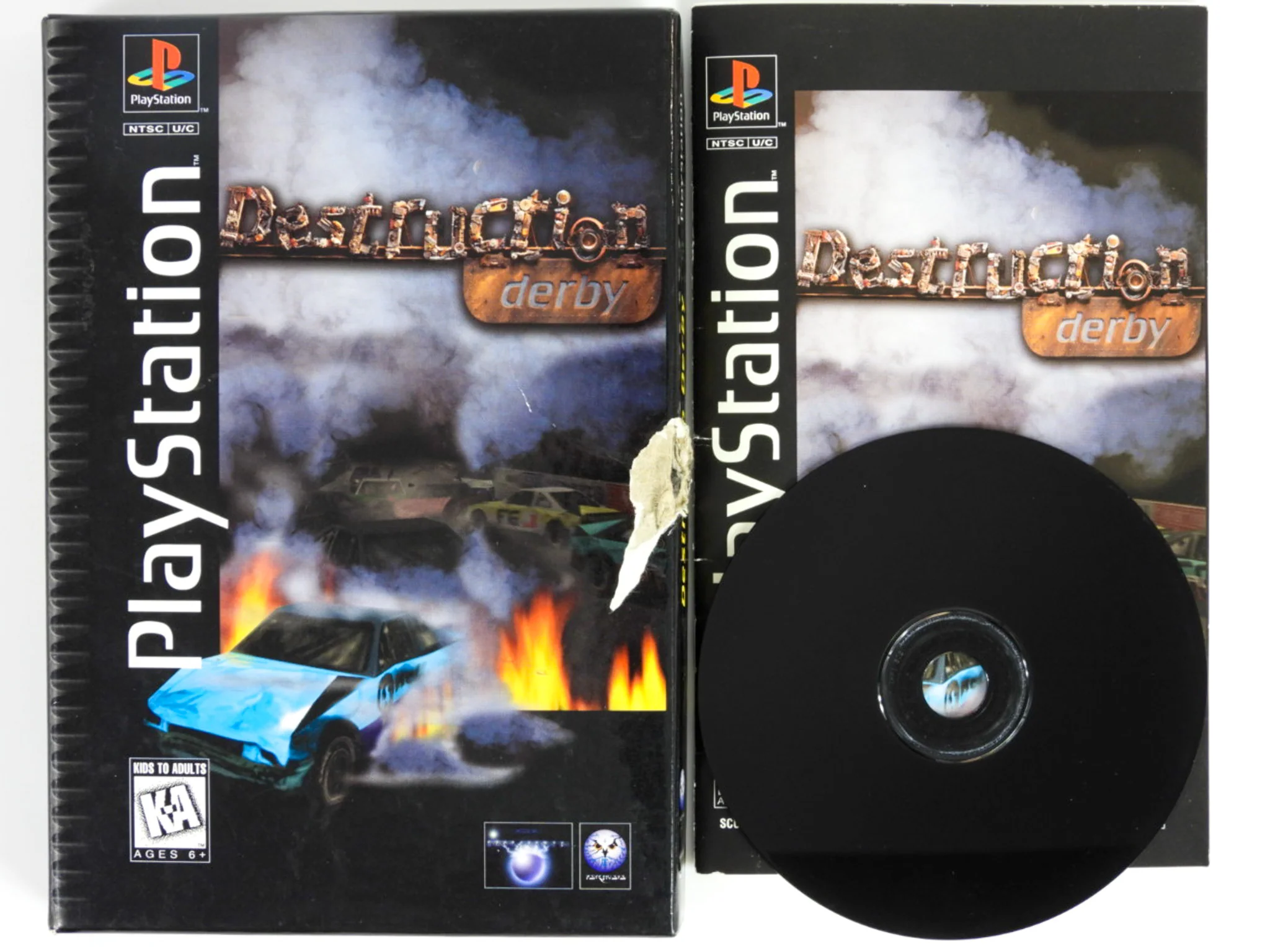 Destruction Derby [Long Box] (PlayStation / PS1) - Image 2