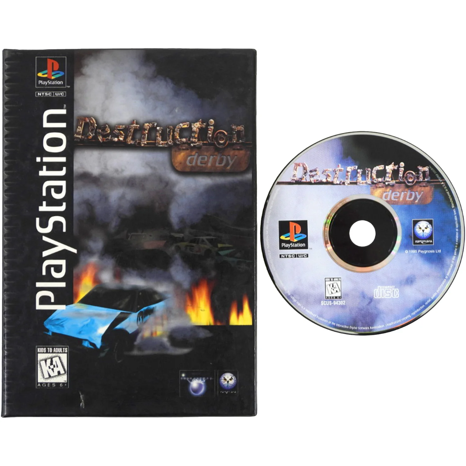 Destruction Derby [Long Box] (PlayStation / PS1) - Image 4