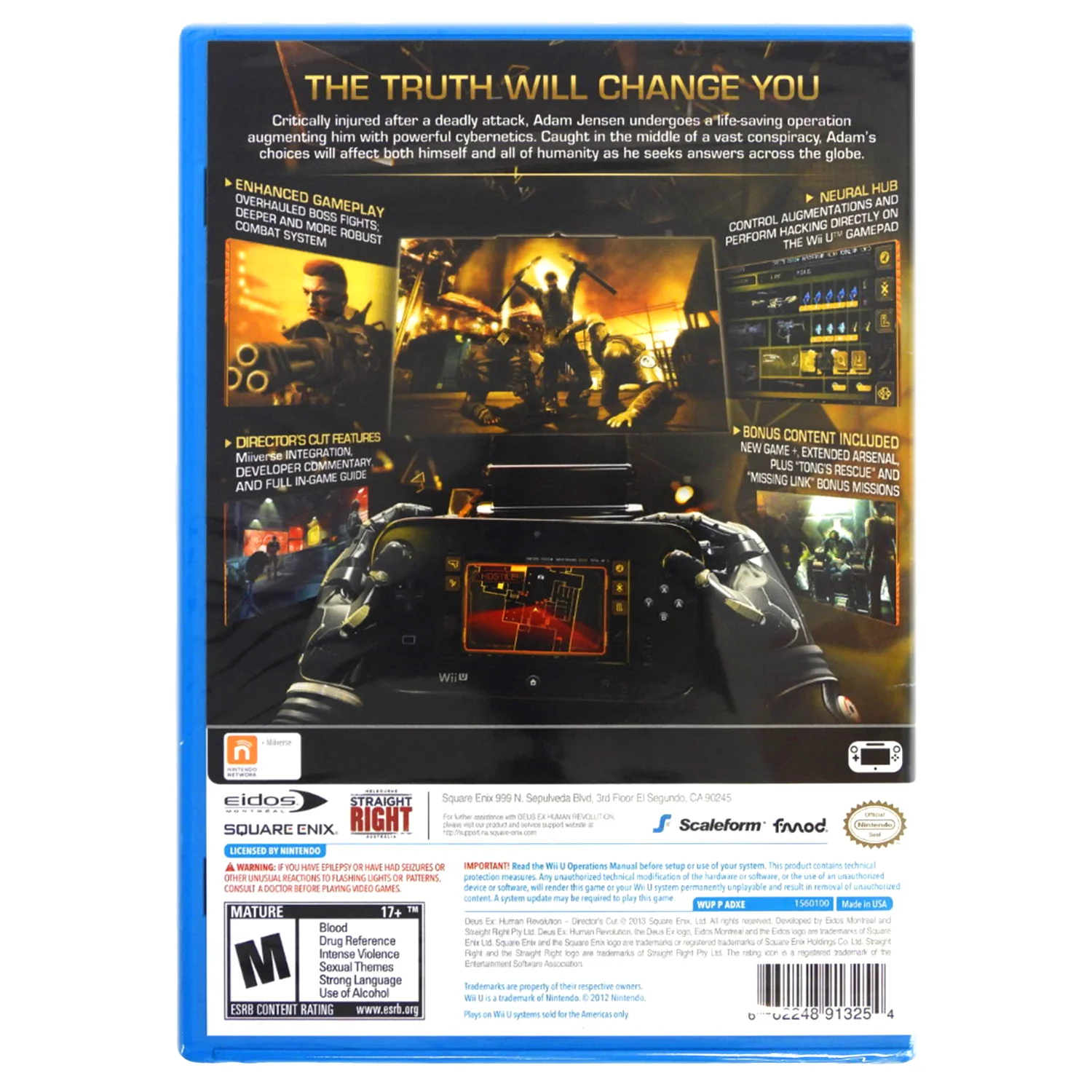 Deus Ex: Human Revolution [Director's Cut] (Nintendo Wii U) - Image 2