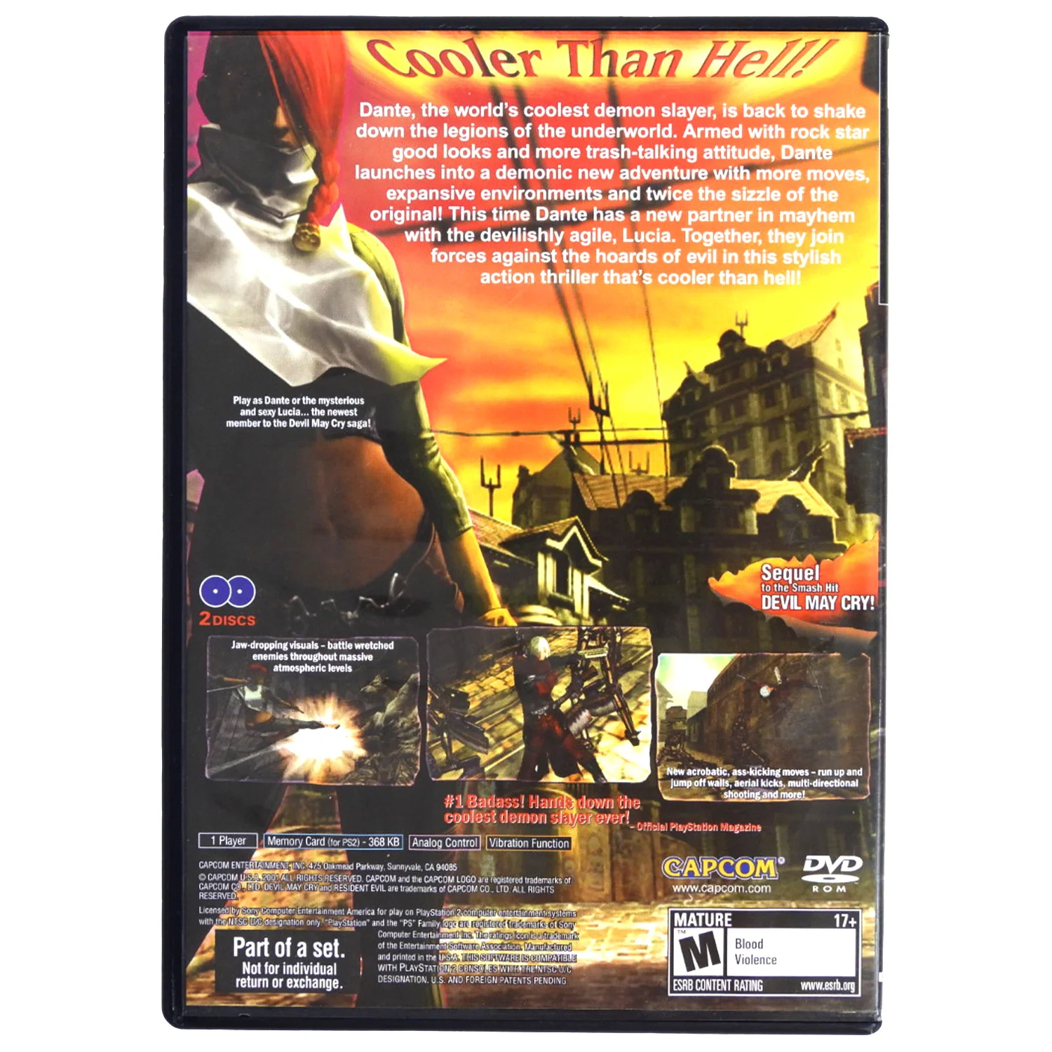 Devil May Cry 2 [Part of a Set] (PlayStation 2 / PS2) - Image 3