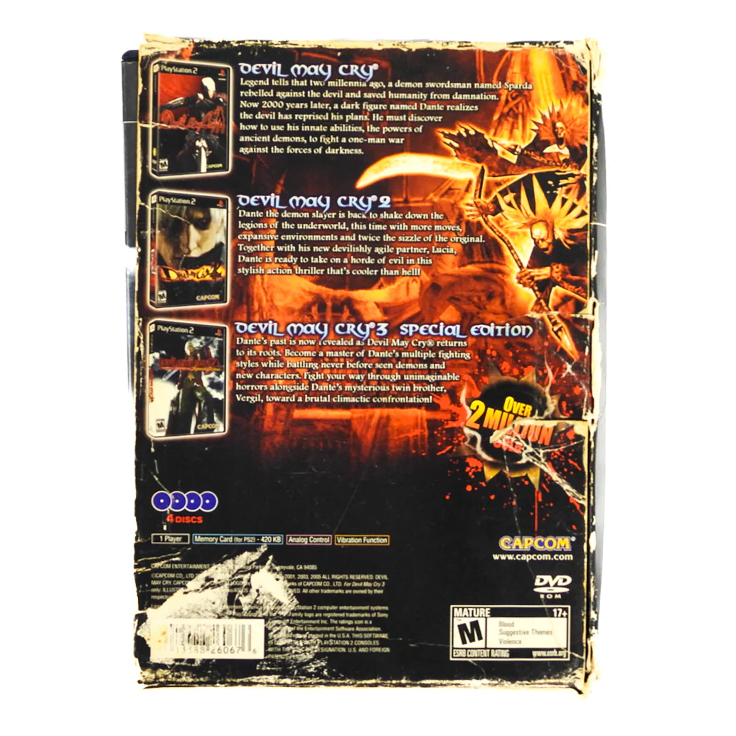 Devil May Cry [5th Anniversary Collection] [Black Box] (PlayStation 2 / PS2) - Image 12
