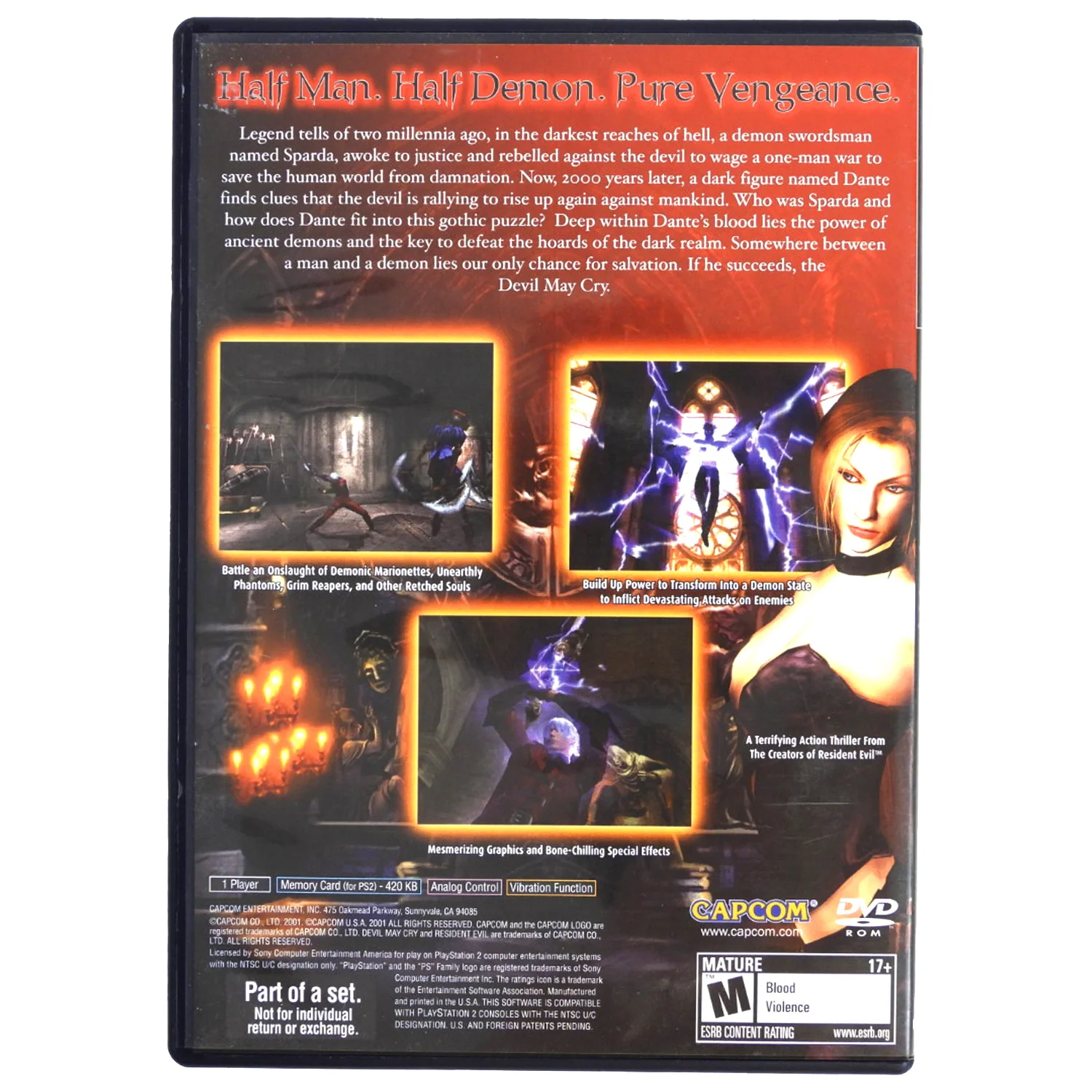 Devil May Cry [Part of a Set] (PlayStation 2 / PS2) - Image 2