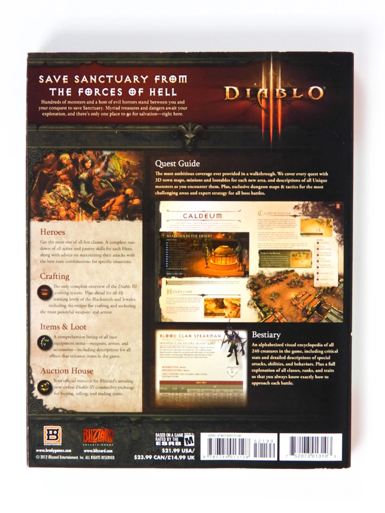 Diablo III 3 [Signature Series] [BradyGames] (Game Guide) - Image 4