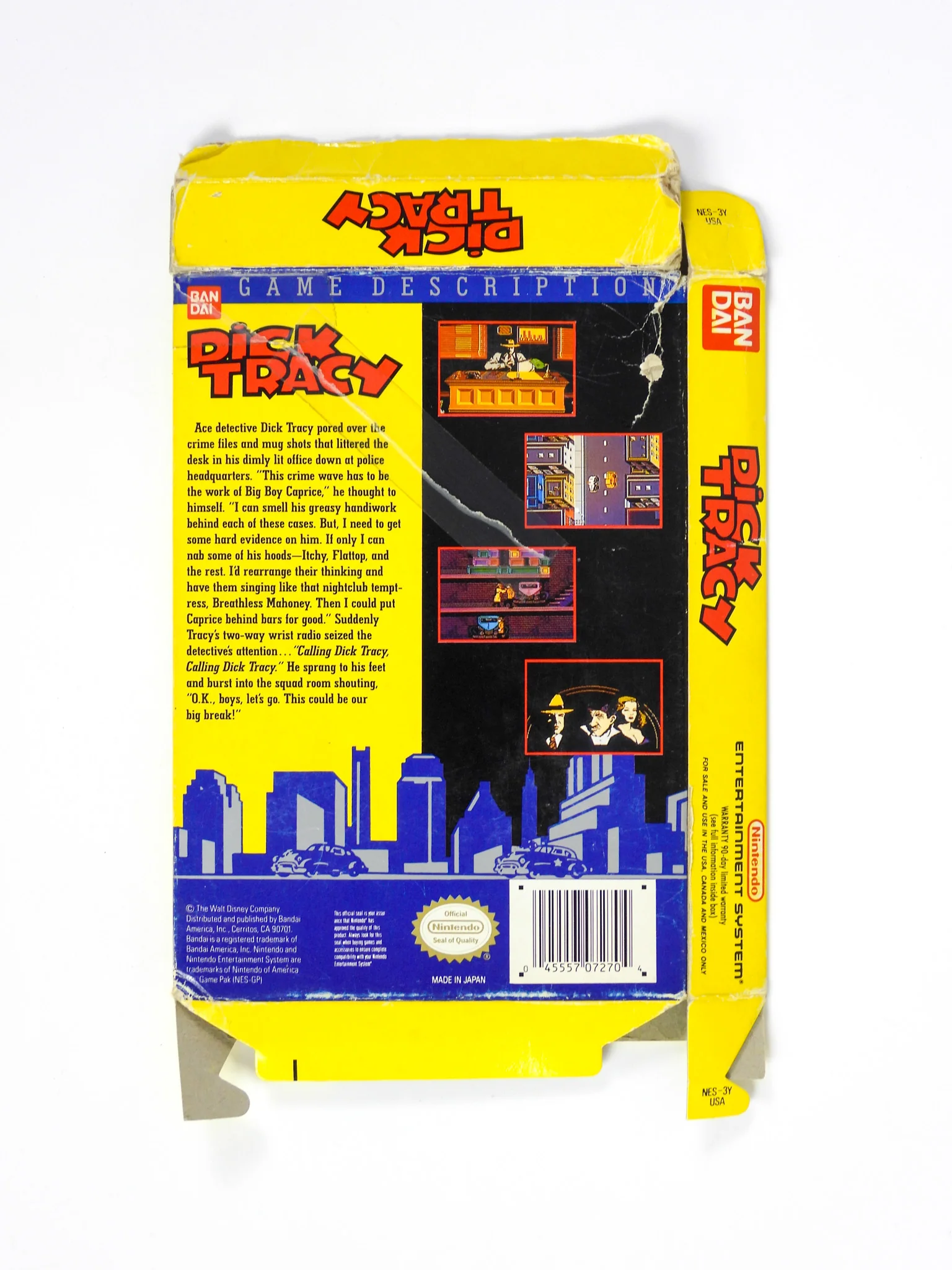 Dick Tracy [Box] (Nintendo / NES) - Image 2