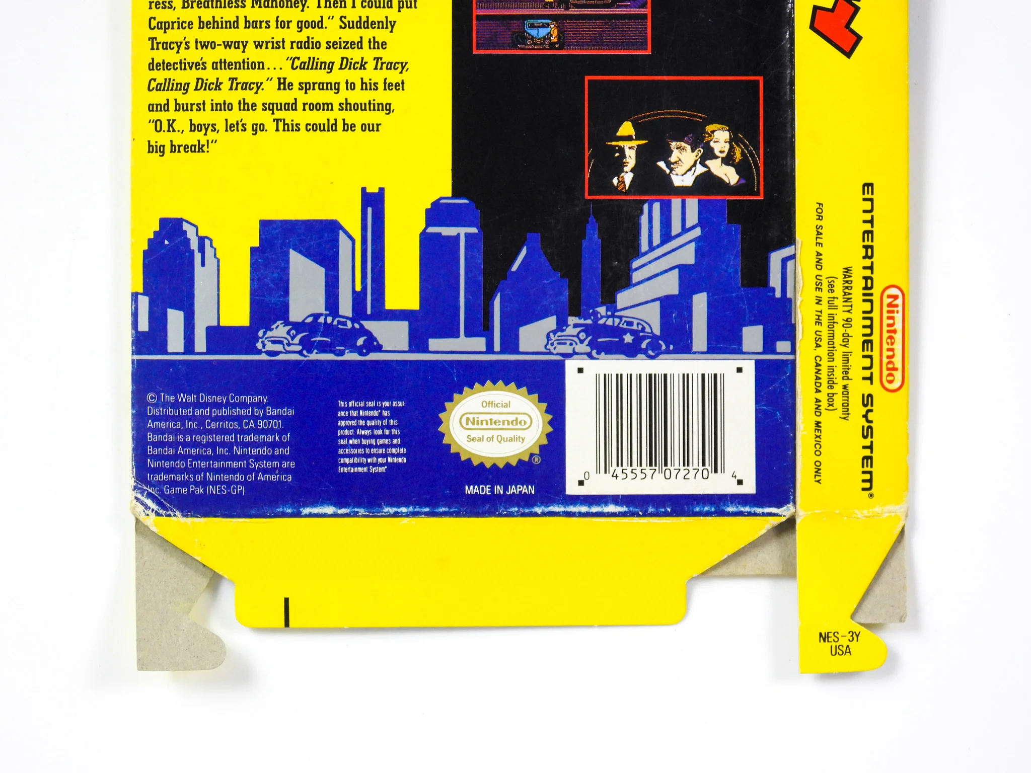 Dick Tracy [Box] (Nintendo / NES) - Image 6