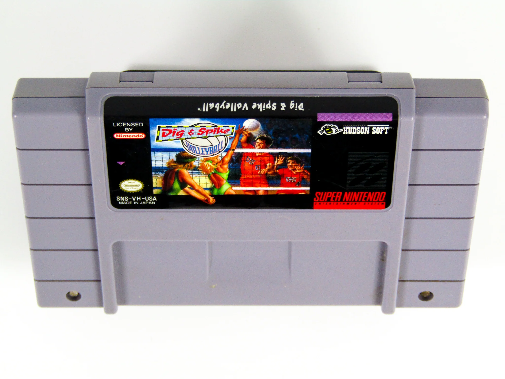 Dig And Spike Volleyball (Super Nintendo / SNES) - Image 4