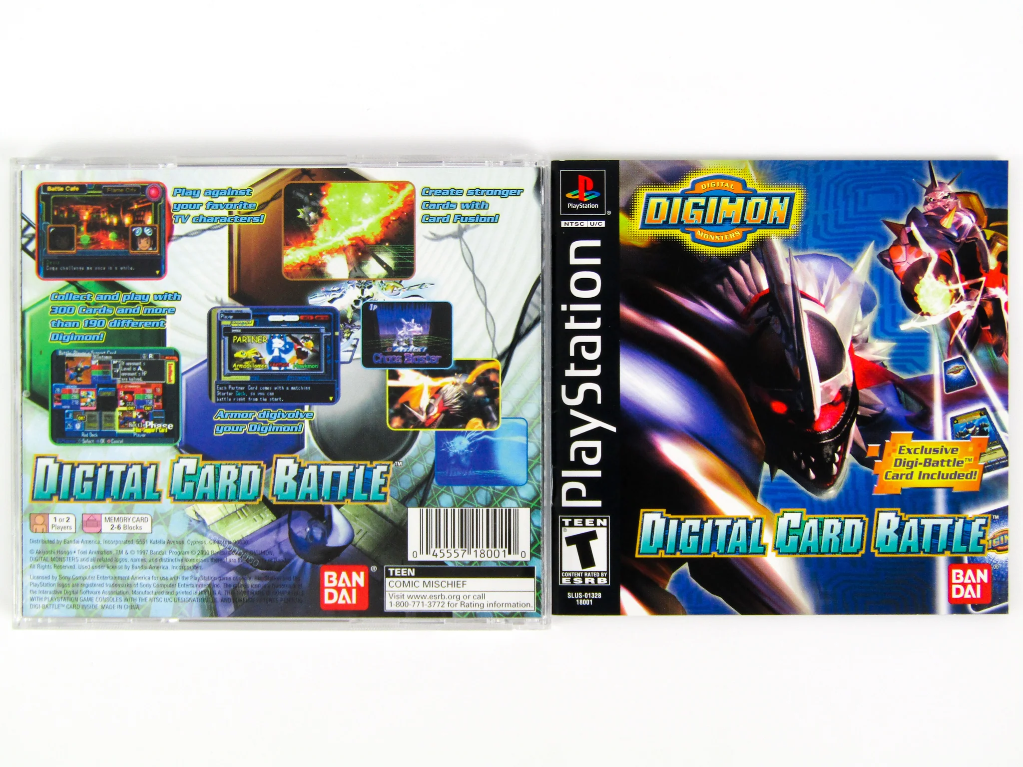 Digimon Digital Card Battle (PlayStation / PS1) - Image 2