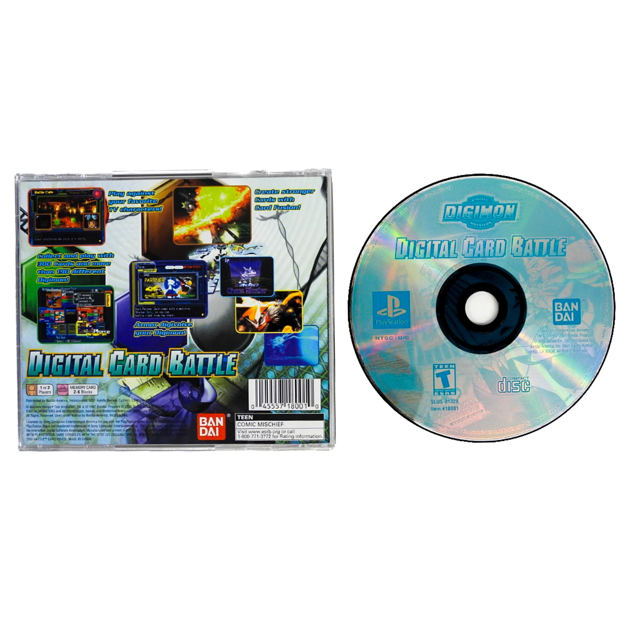 Digimon Digital Card Battle (PlayStation / PS1) - Image 4