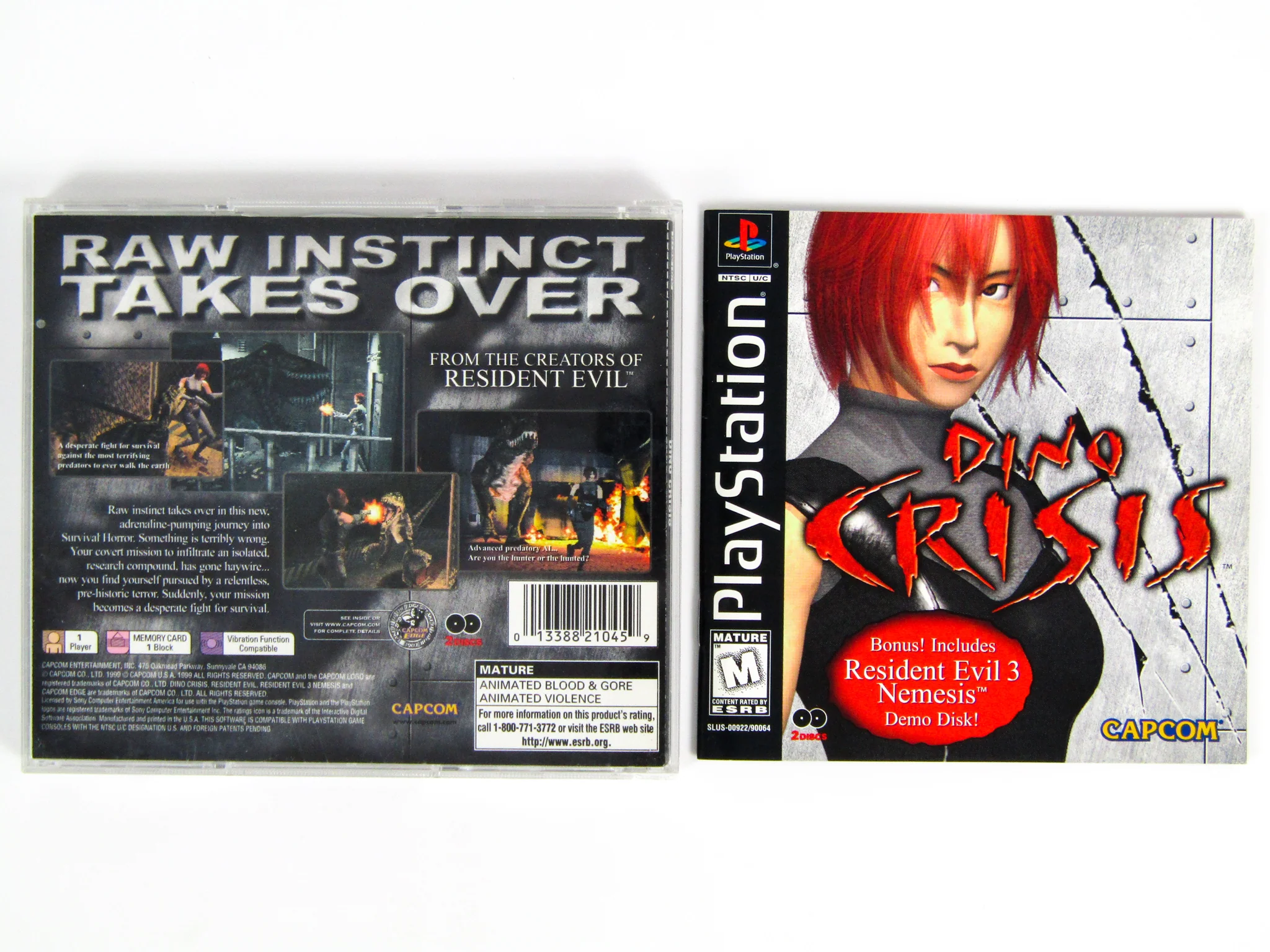 Dino Crisis [2 Disc Edition] (PlayStation / PS1) - Image 2