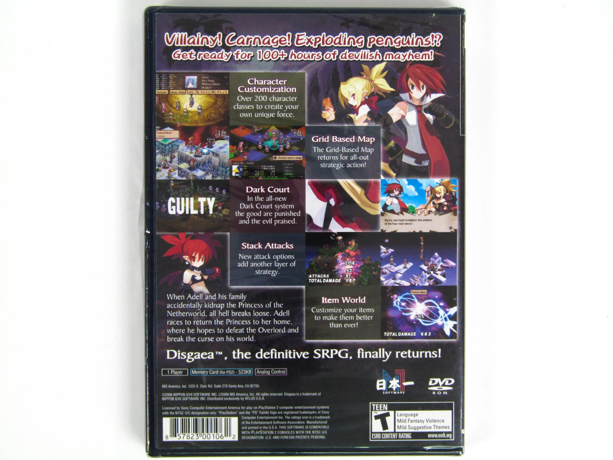 Disgaea 2 Cursed Memories (PlayStation 2 / PS2) - Image 2