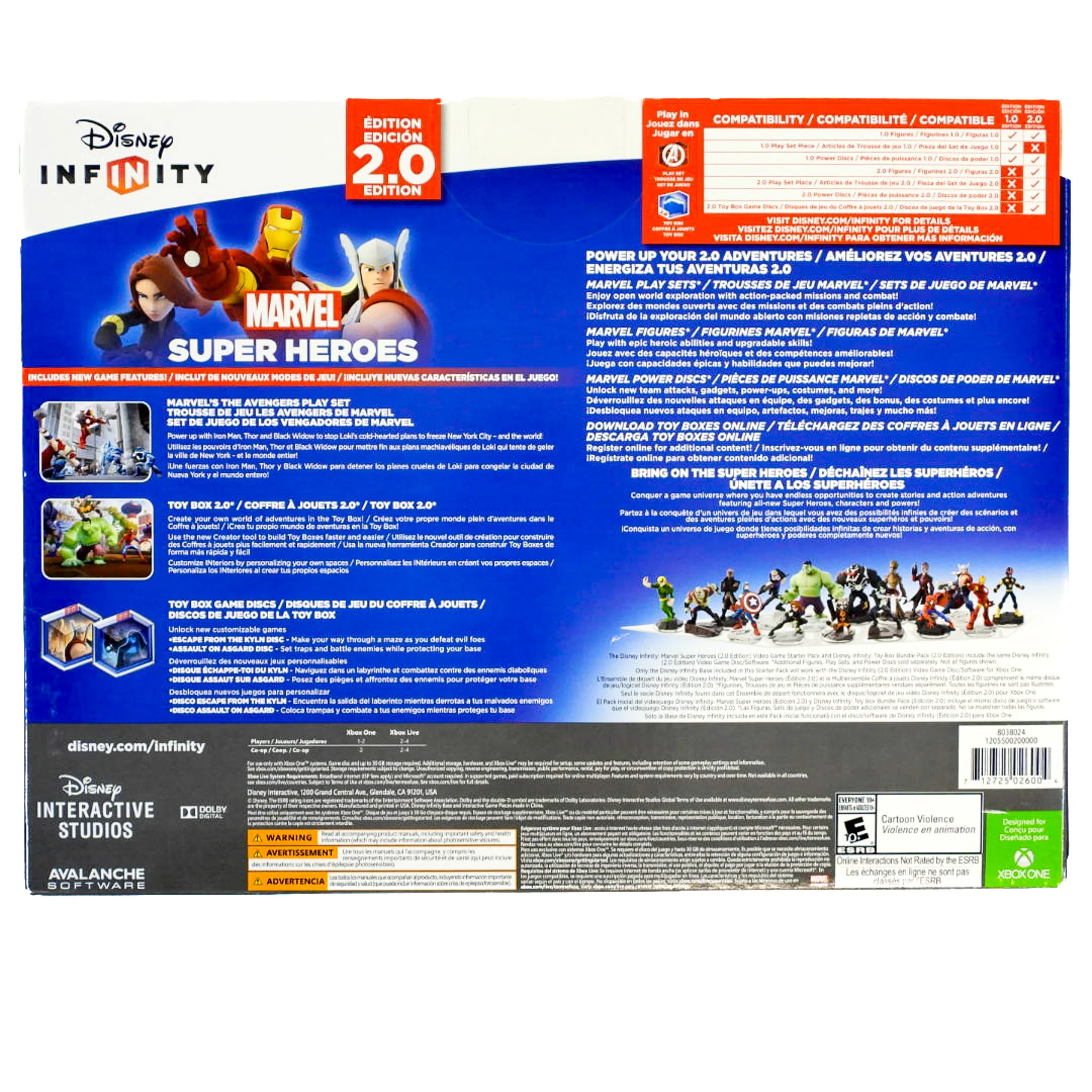 Disney Infinity 2.0 [Marvel Super Heroes Starter Pack] (Xbox One) - Image 2