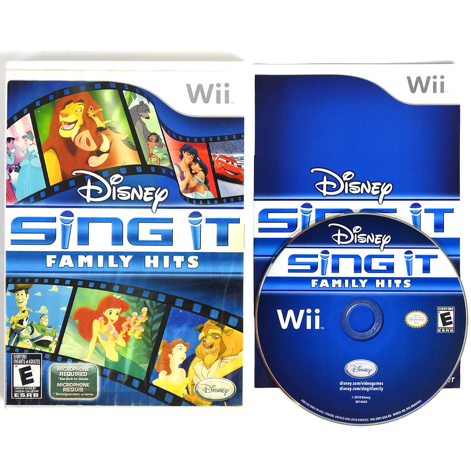 Disney Sing It: Family Hits (Nintendo Wii) - Image 2