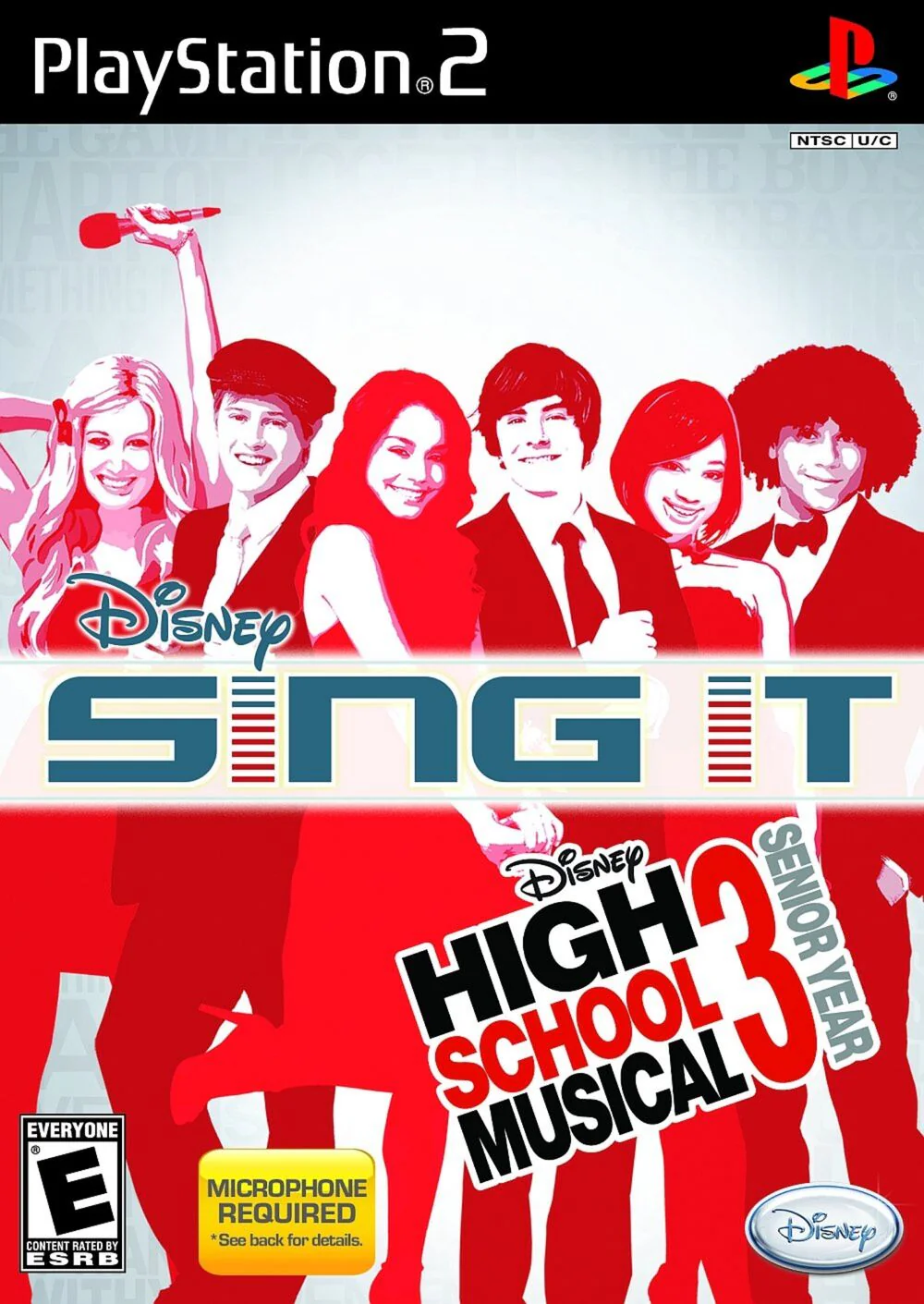 Disney Sing It High School Musical 3 (PlayStation 2 / PS2)
