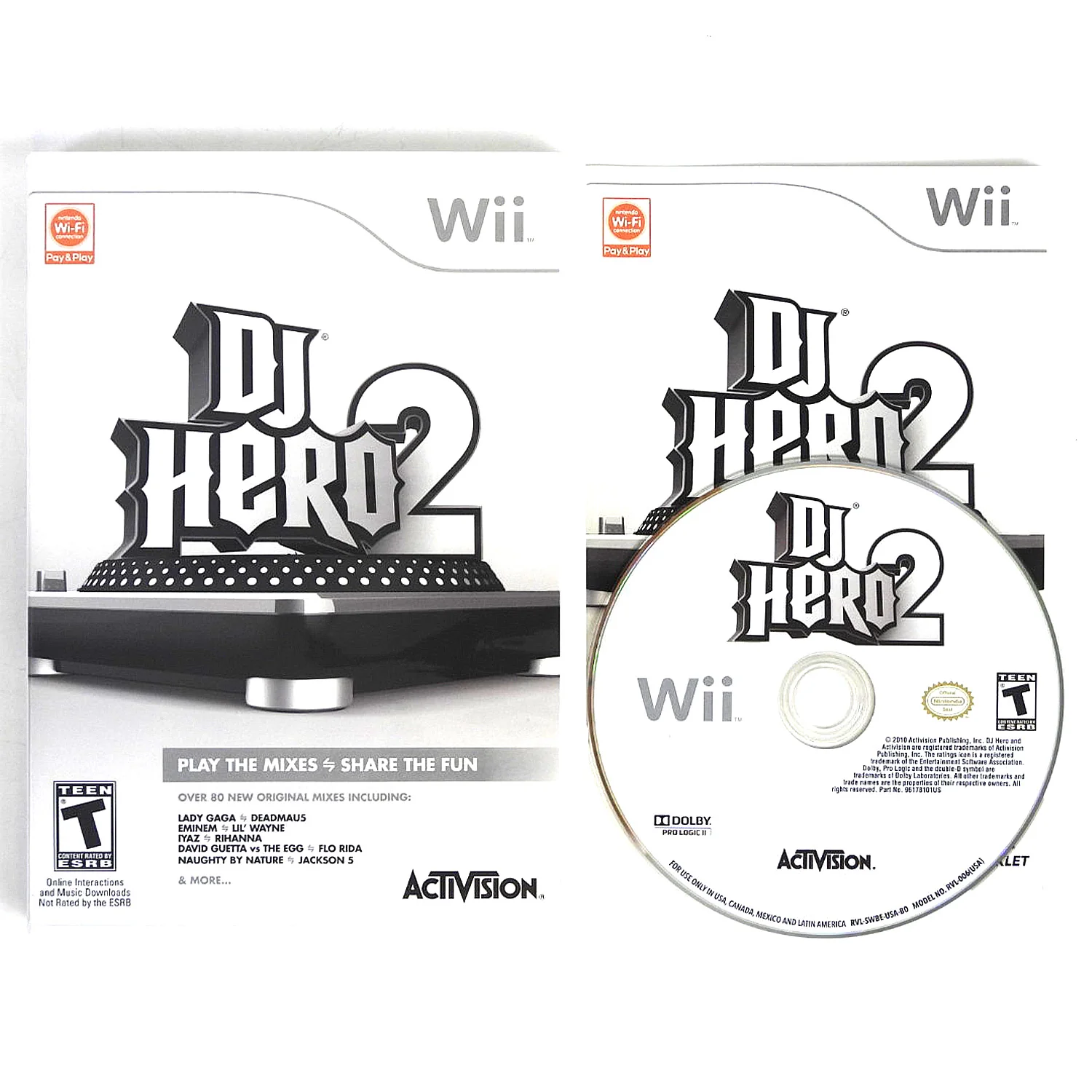 DJ Hero 2 [Turntable Bundle] (Nintendo Wii) - Image 6