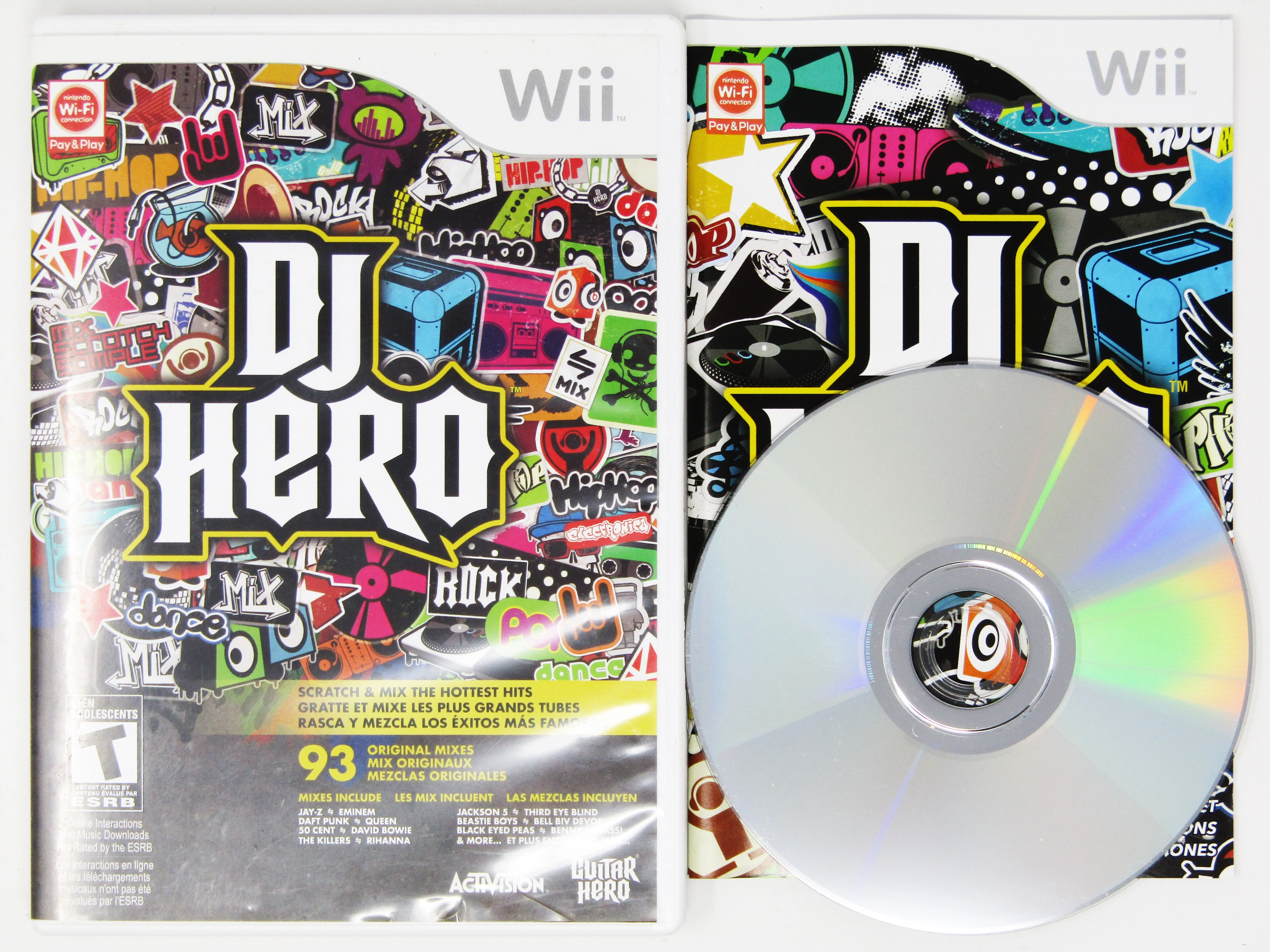 DJ Hero [Turntable Bundle] (Nintendo Wii) - Image 4