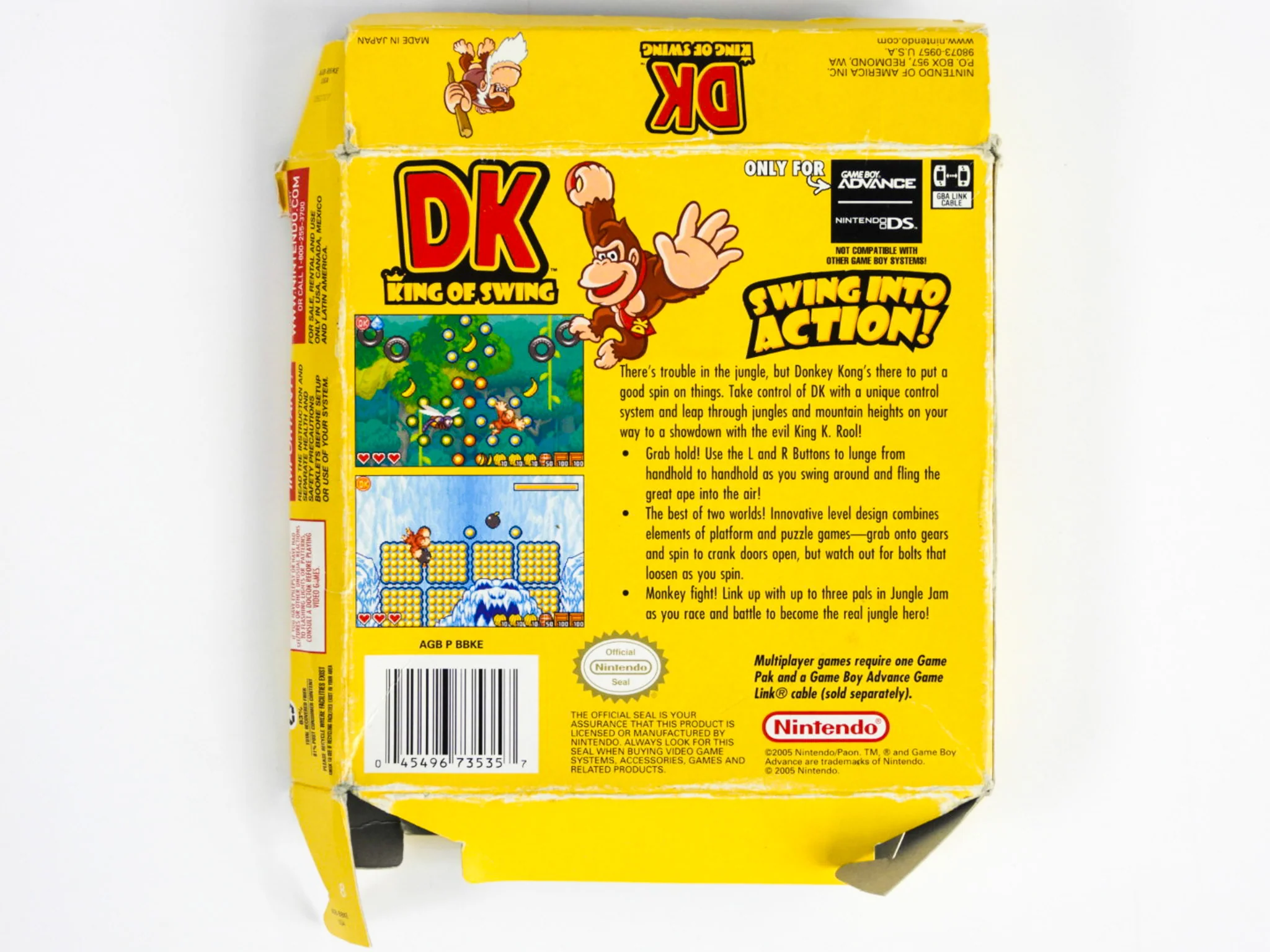 DK King Of Swing [Box] (Nintendo Game Boy Advance / GBA) - Image 6