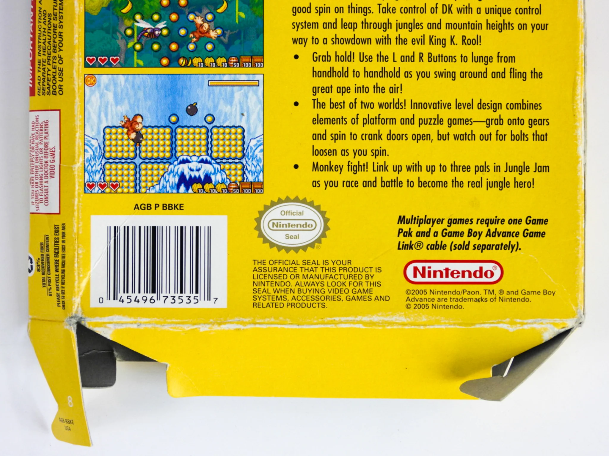 DK King Of Swing [Box] (Nintendo Game Boy Advance / GBA) - Image 8