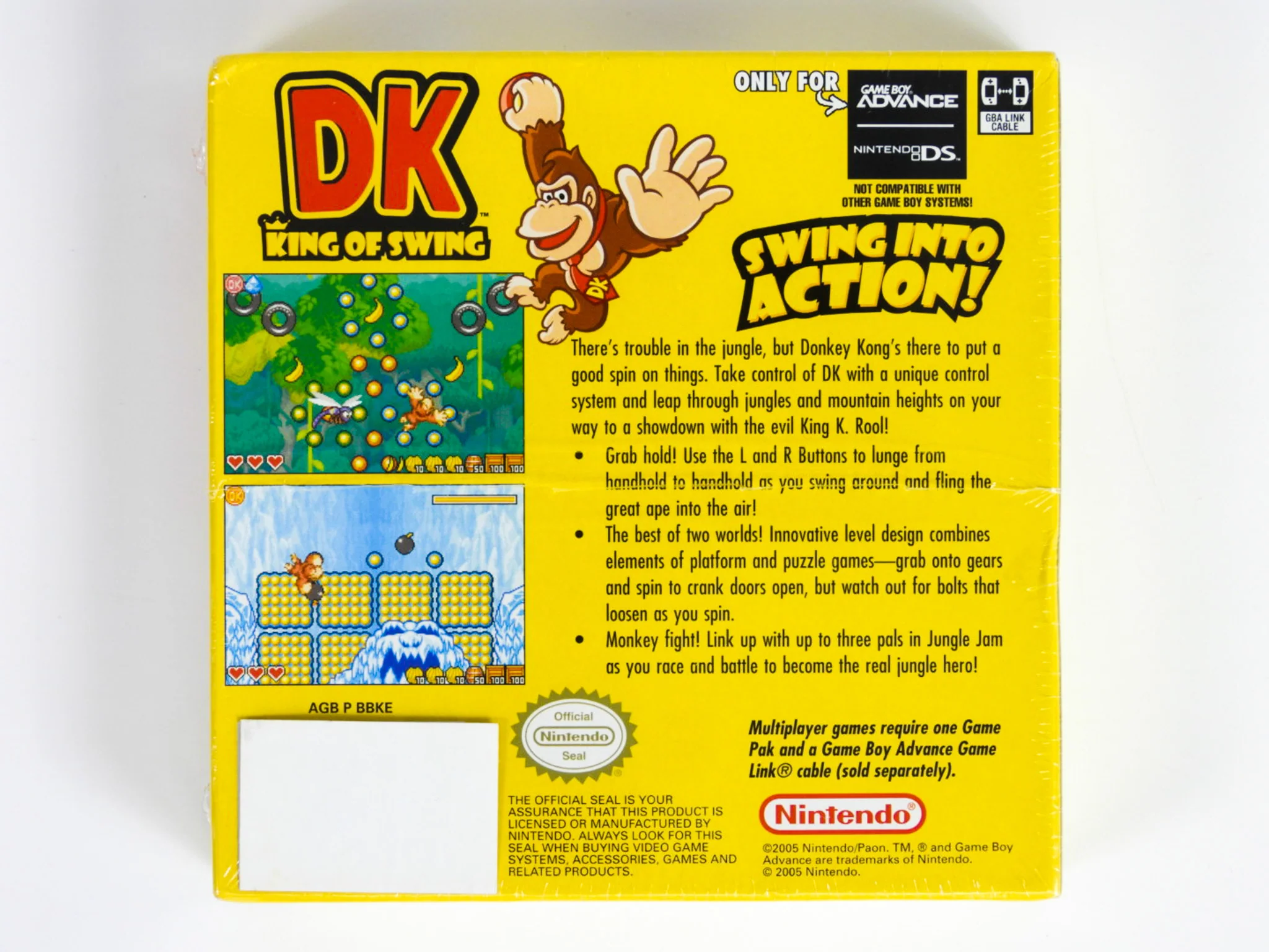 DK King Of Swing (Nintendo Game Boy Advance / GBA) - Image 2