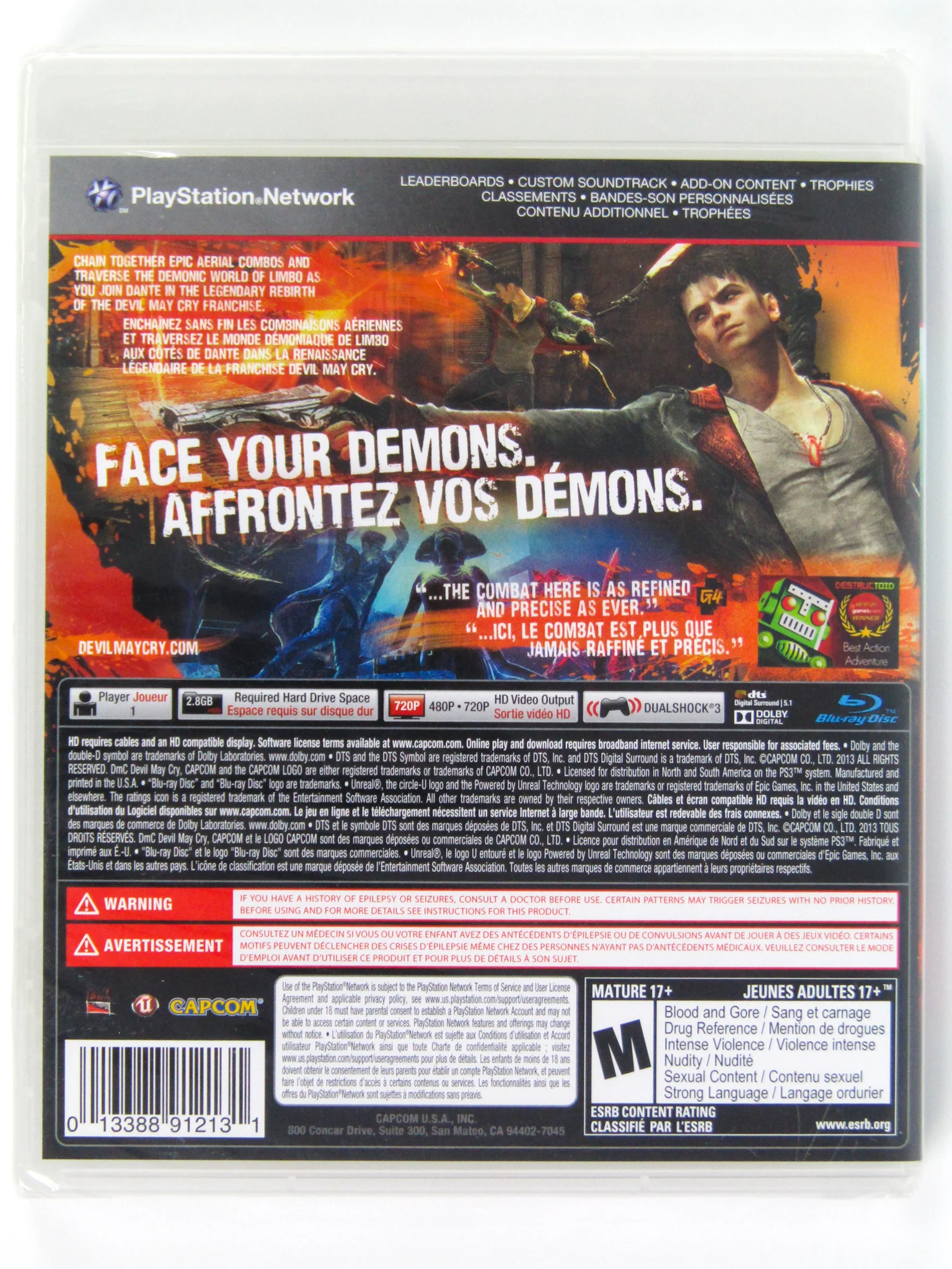DMC: Devil May Cry (PlayStation 3 / PS3) - Image 2
