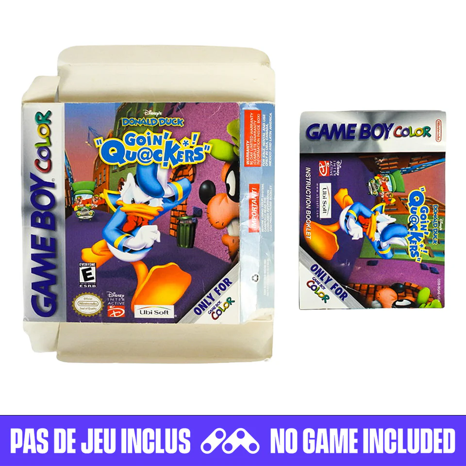 Donald Duck Going Quackers [Box] (Nintendo Game Boy Color / GBC)