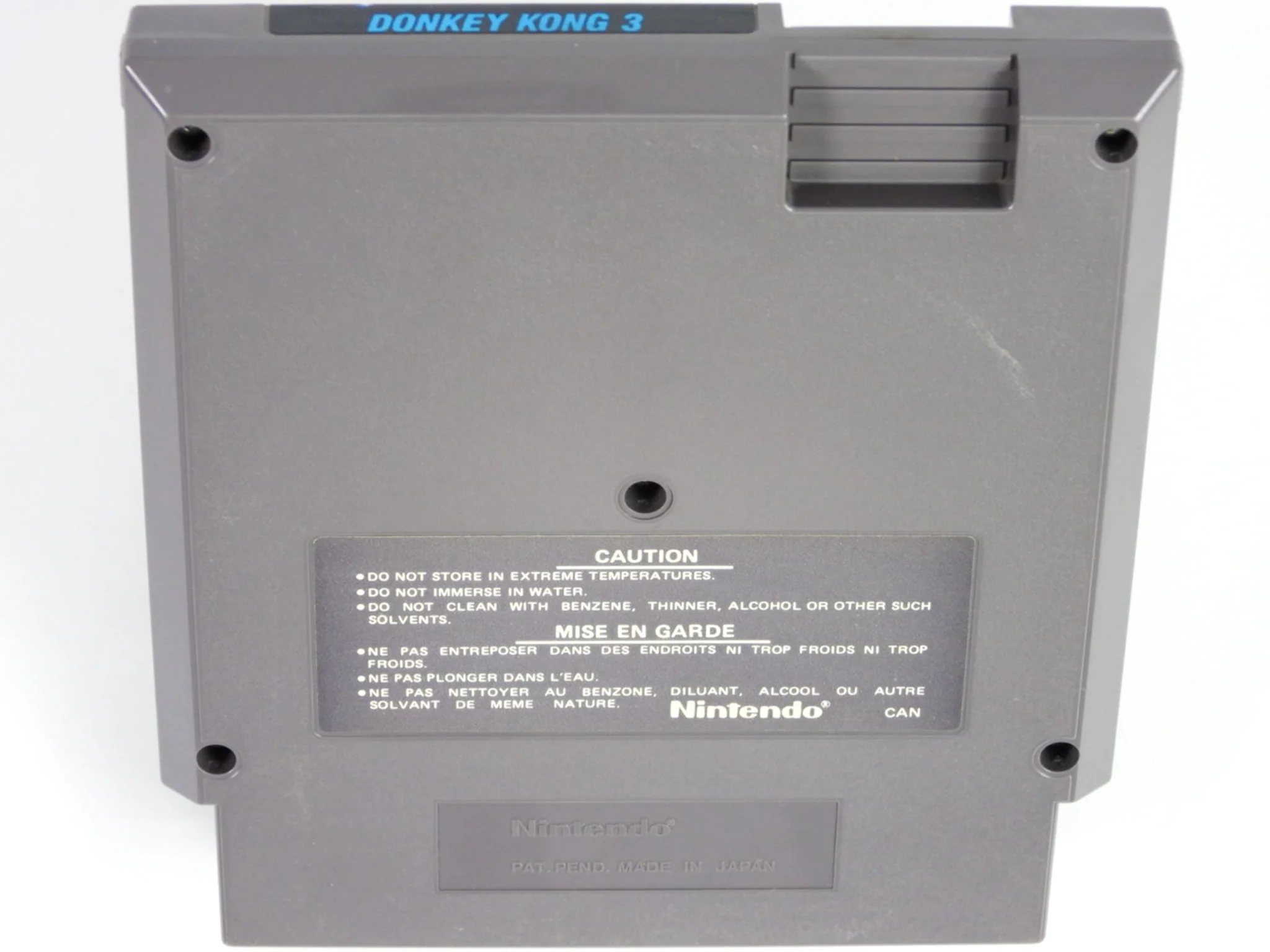 Donkey Kong 3 [5 Screw] (Nintendo / NES) - Image 2