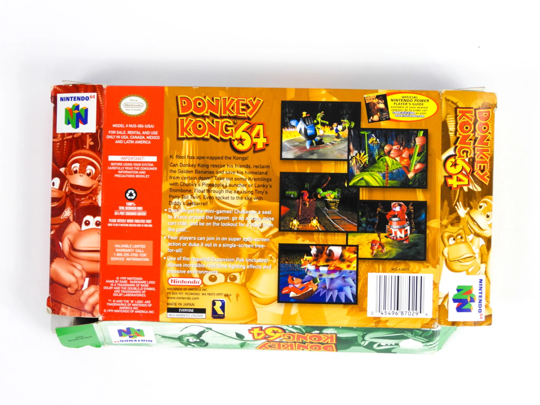 Donkey Kong 64 [Box] (Nintendo 64 / N64) - Image 8